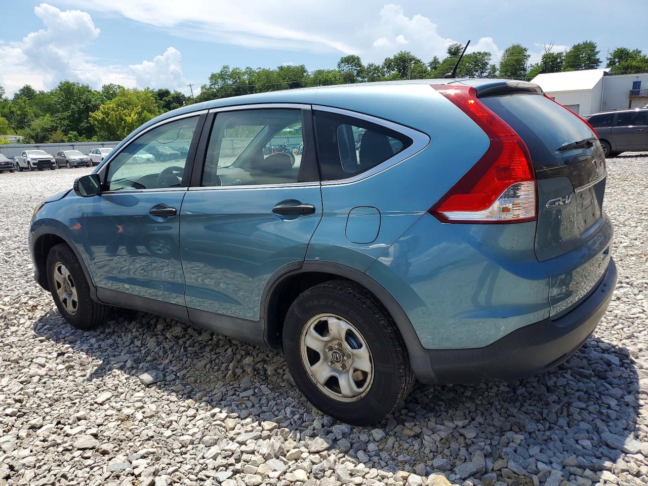 2014 Honda Cr-v Lx Turquoise vin: 2HKRM4H30EH723570