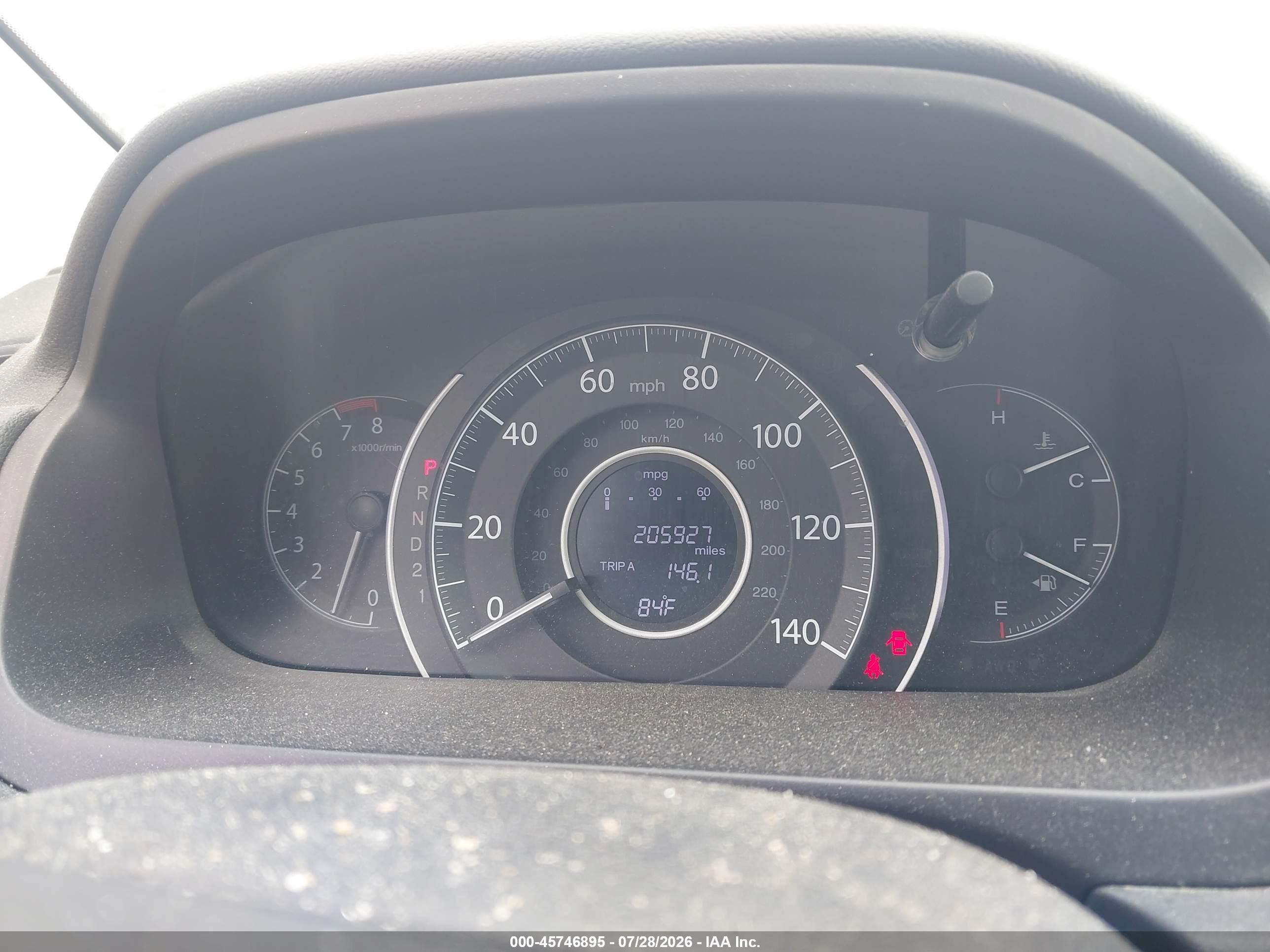 2014 Honda Cr-v Lx Серебряный vin: 2HKRM4H30EH726498