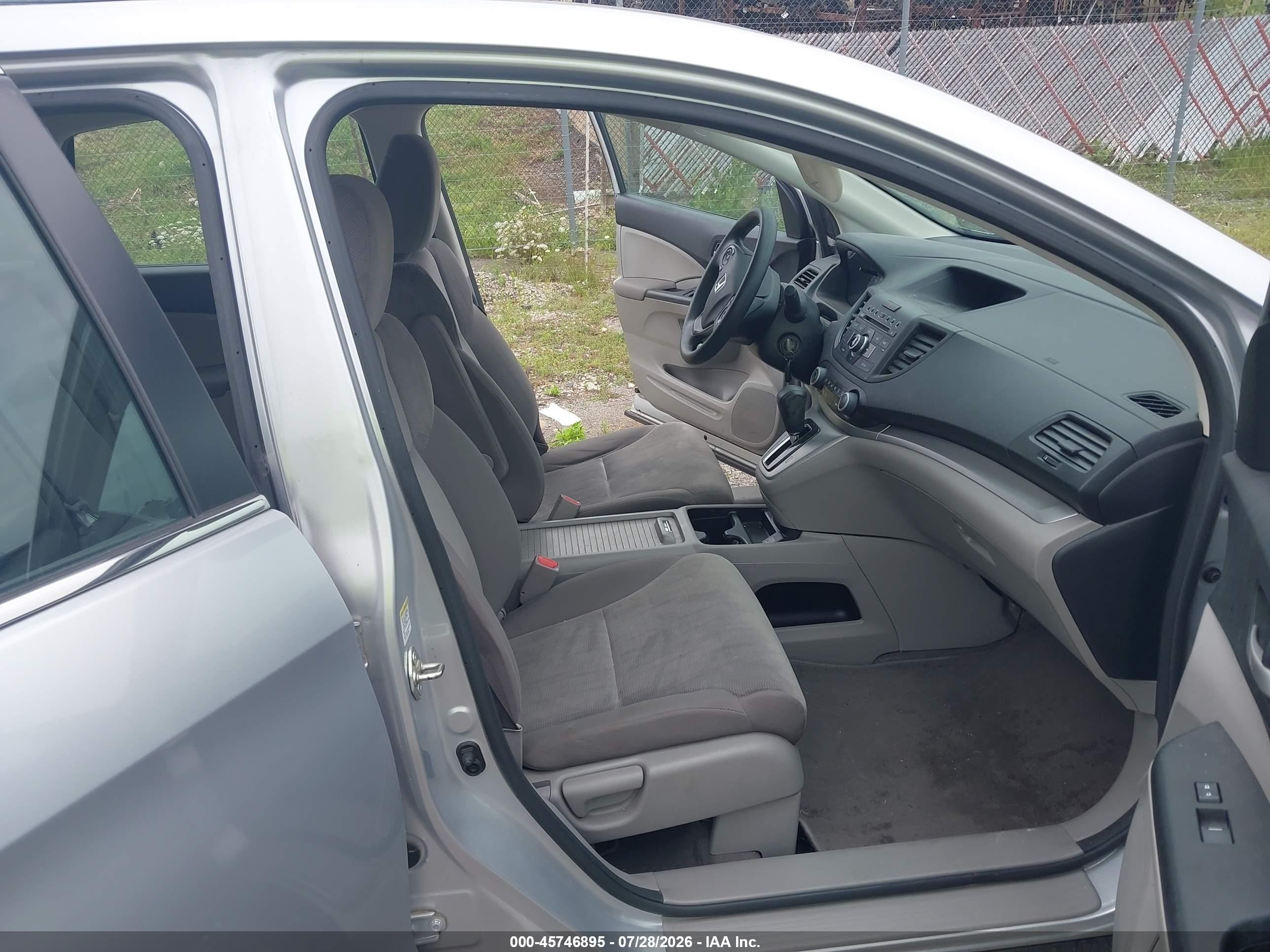 2014 Honda Cr-v Lx Серебряный vin: 2HKRM4H30EH726498
