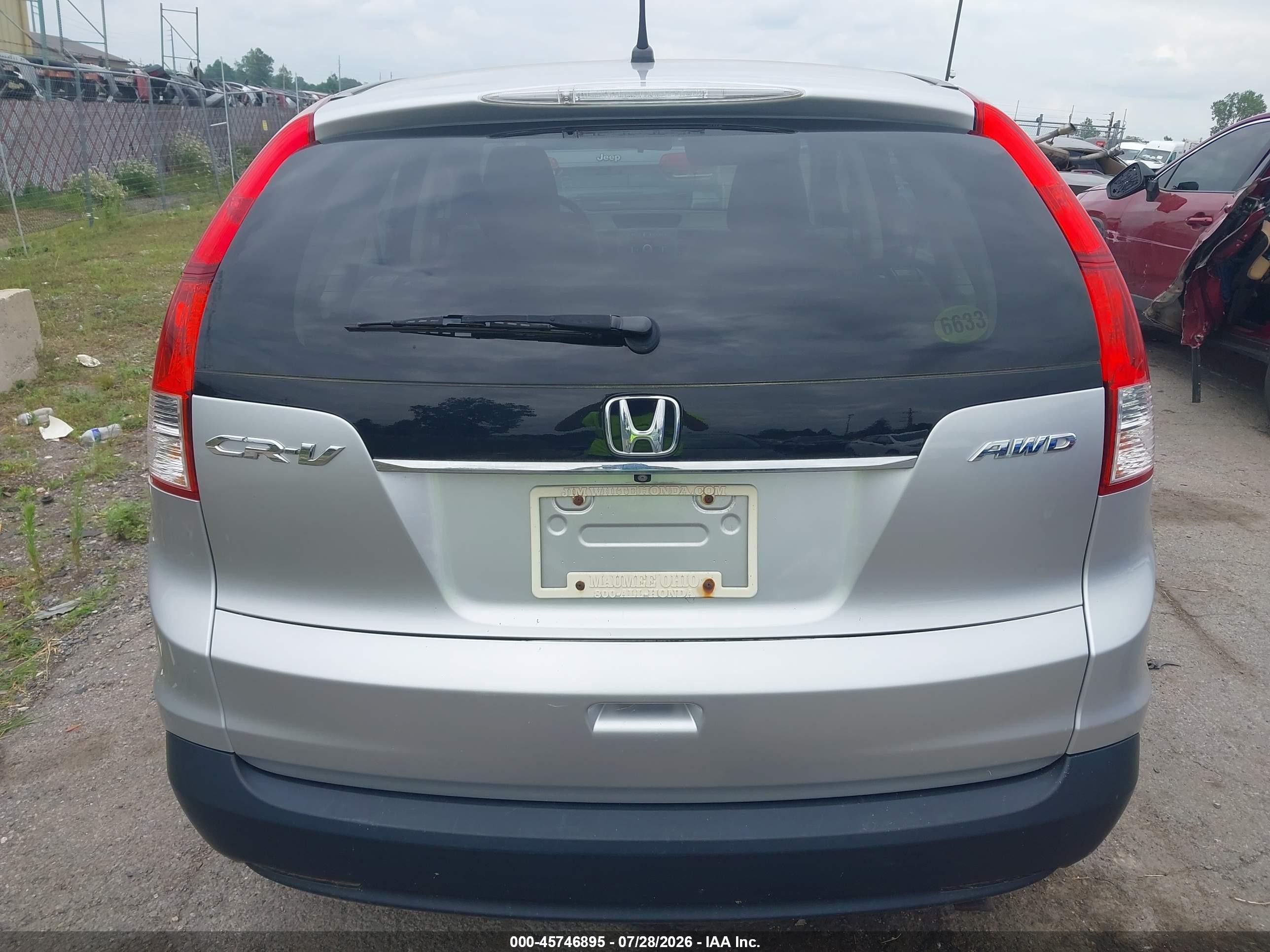 2014 Honda Cr-v Lx Серебряный vin: 2HKRM4H30EH726498