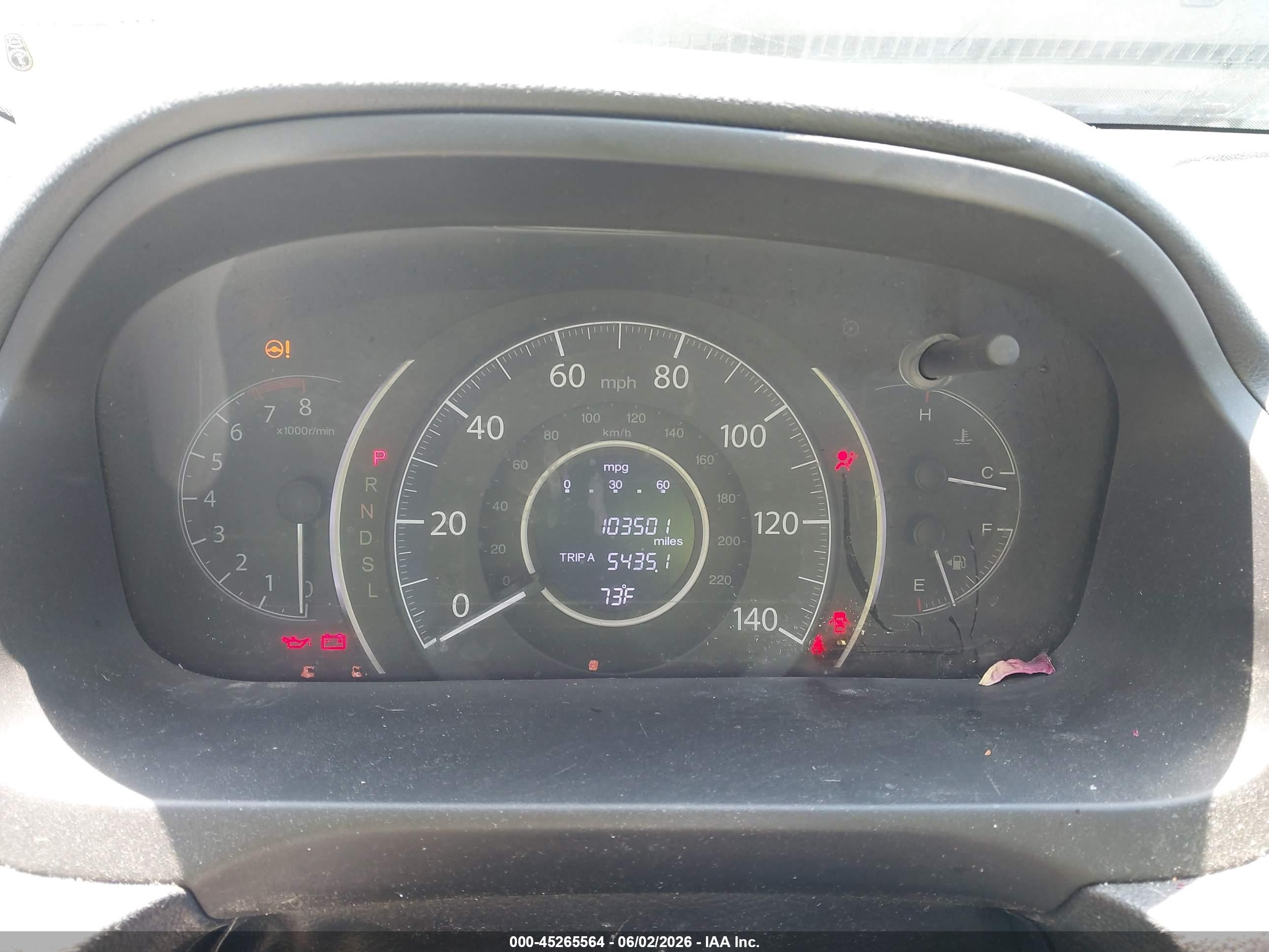 2015 Honda Cr-v Lx Желто-коричневый vin: 2HKRM4H30FH685002