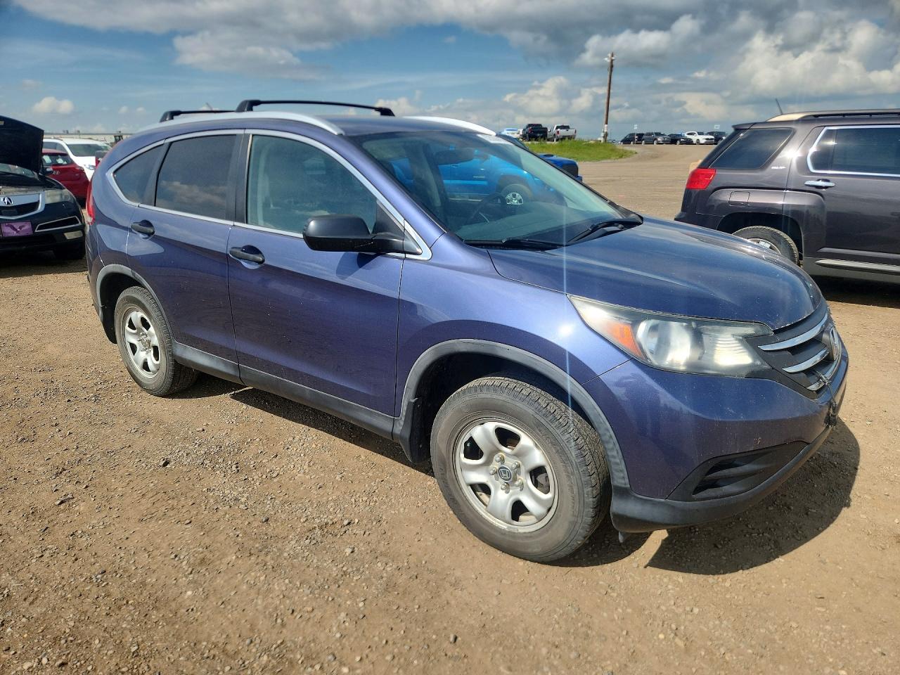 2012 Honda Cr-v Lx Синий vin: 2HKRM4H31CH119698