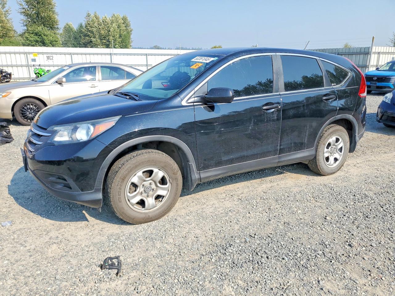 2012 Honda Cr-v Lx Черный vin: 2HKRM4H31CH605380