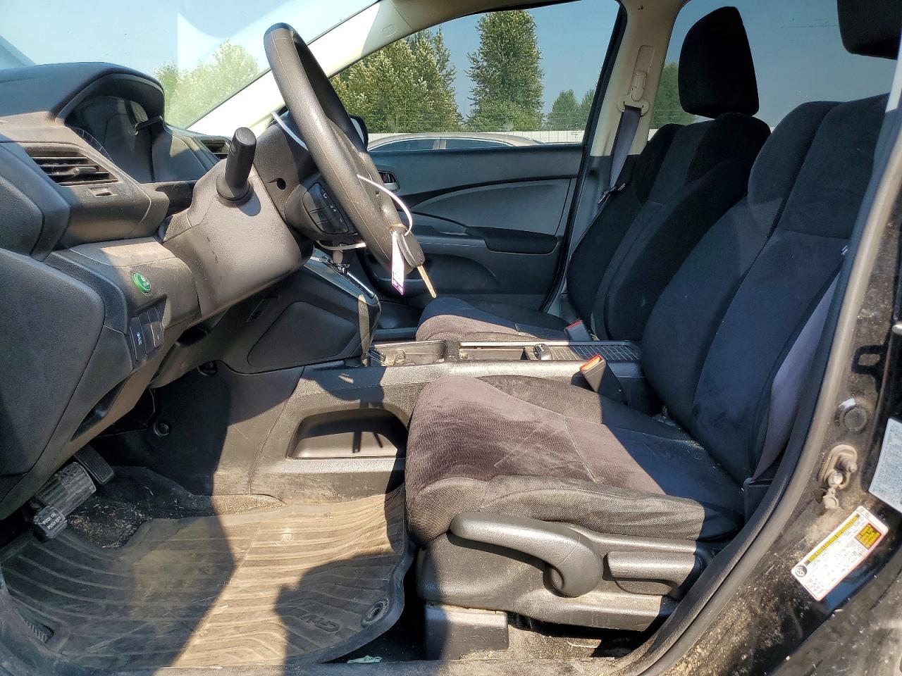 2012 Honda Cr-v Lx Black vin: 2HKRM4H31CH605380