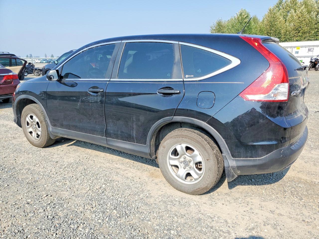 2012 Honda Cr-v Lx Black vin: 2HKRM4H31CH605380