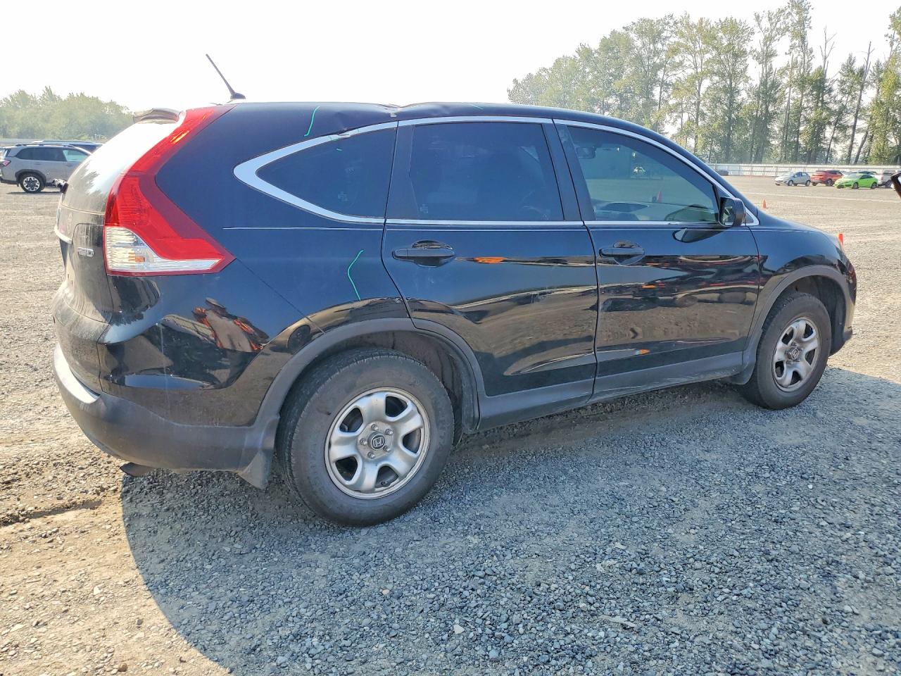 2012 Honda Cr-v Lx Black vin: 2HKRM4H31CH605380