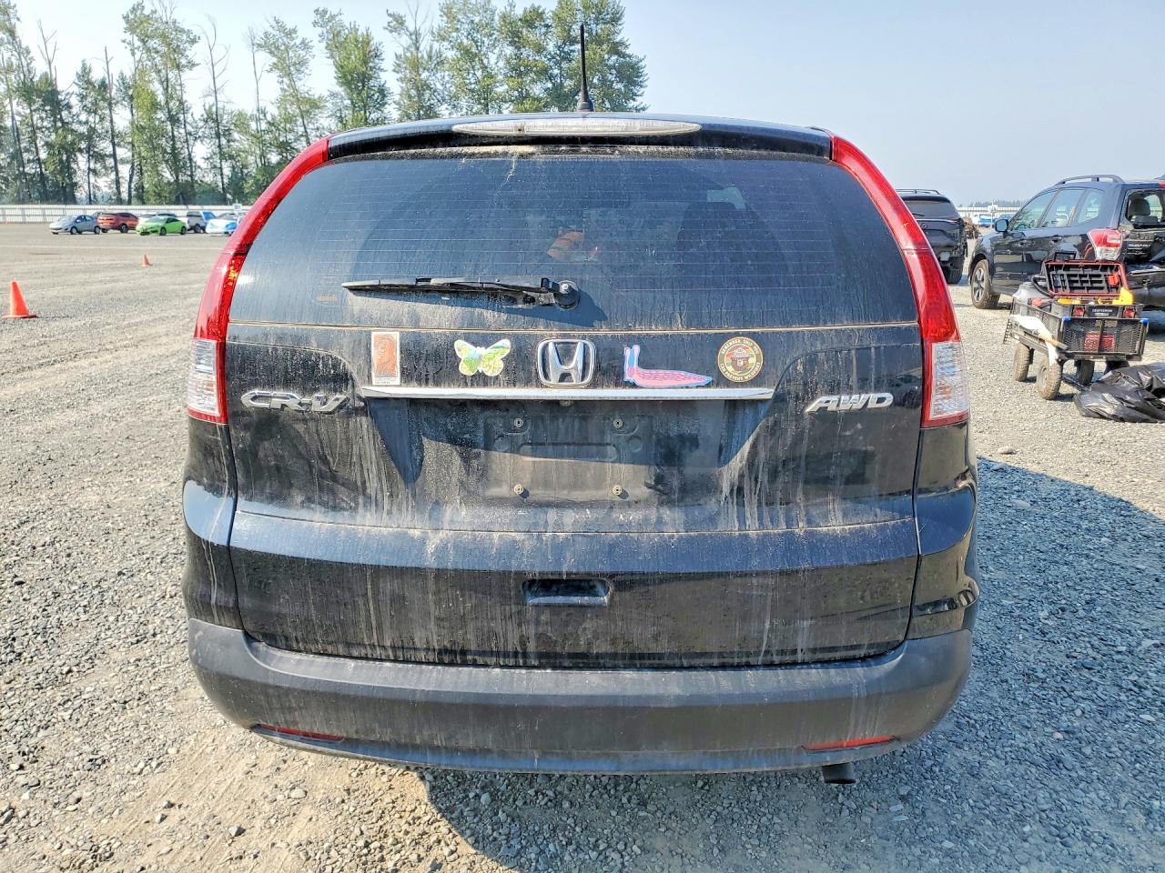 2012 Honda Cr-v Lx Black vin: 2HKRM4H31CH605380