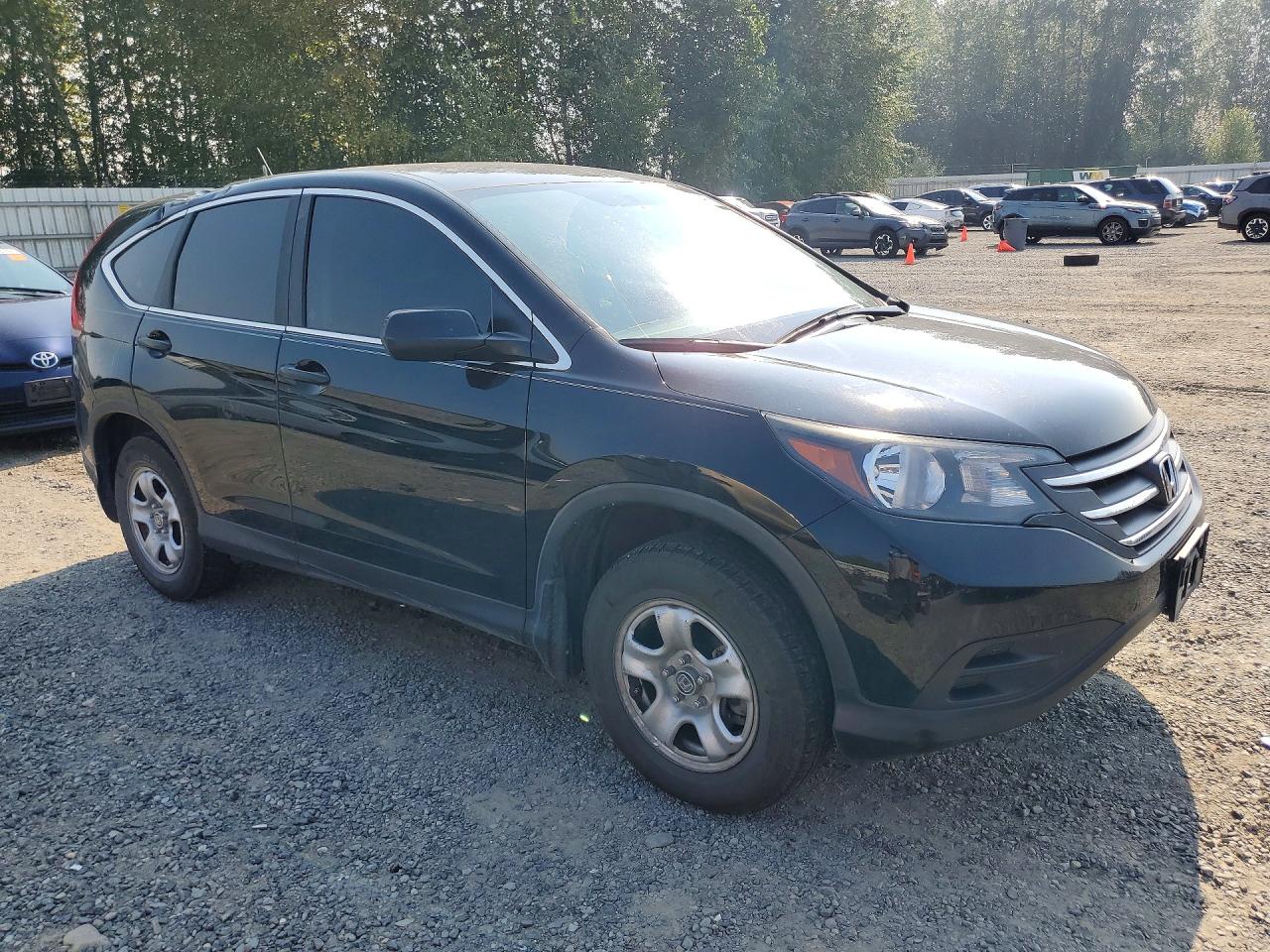 2012 Honda Cr-v Lx Black vin: 2HKRM4H31CH605380