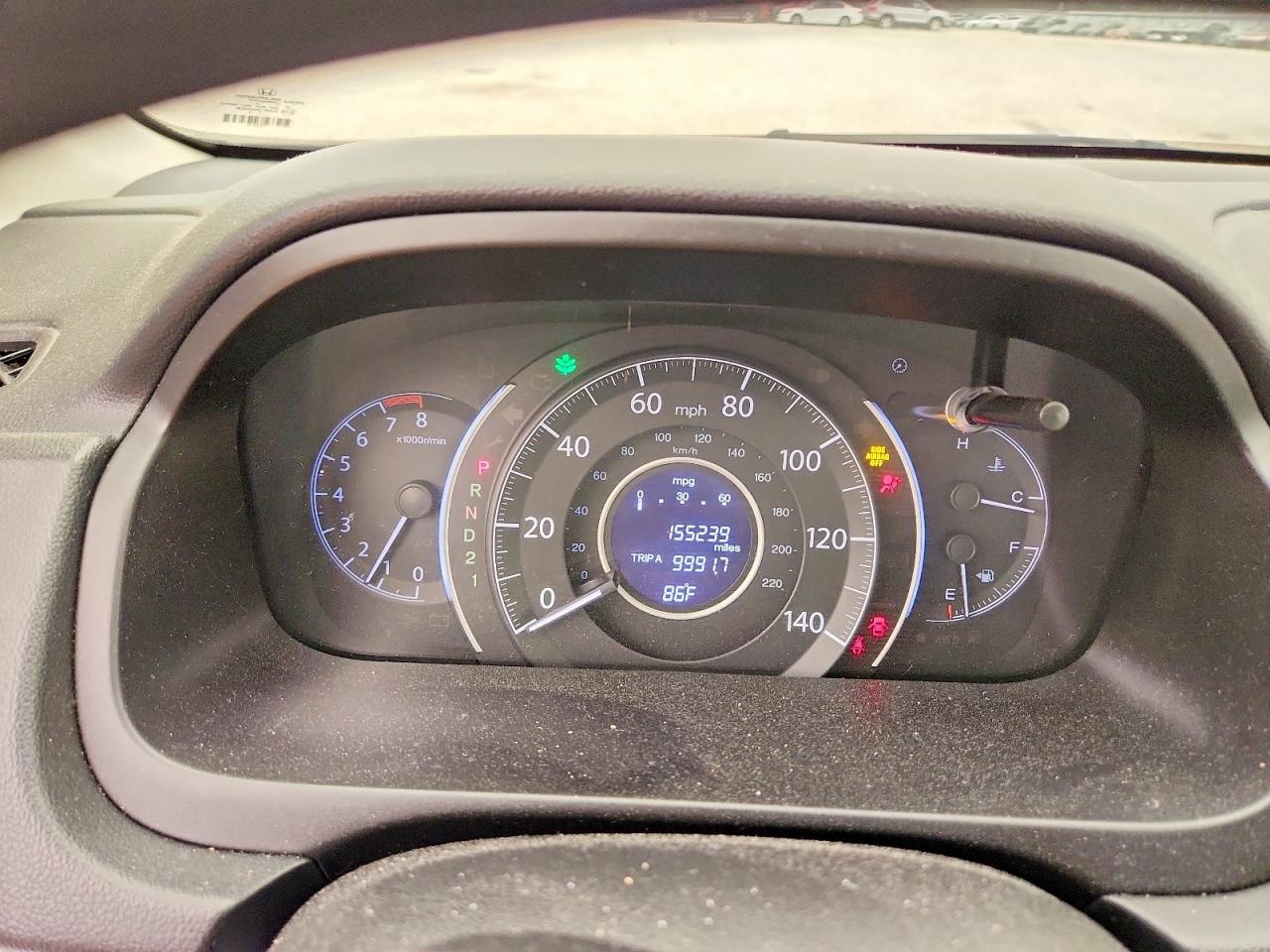 2012 Honda Cr-v Lx Gray vin: 2HKRM4H31CH609784