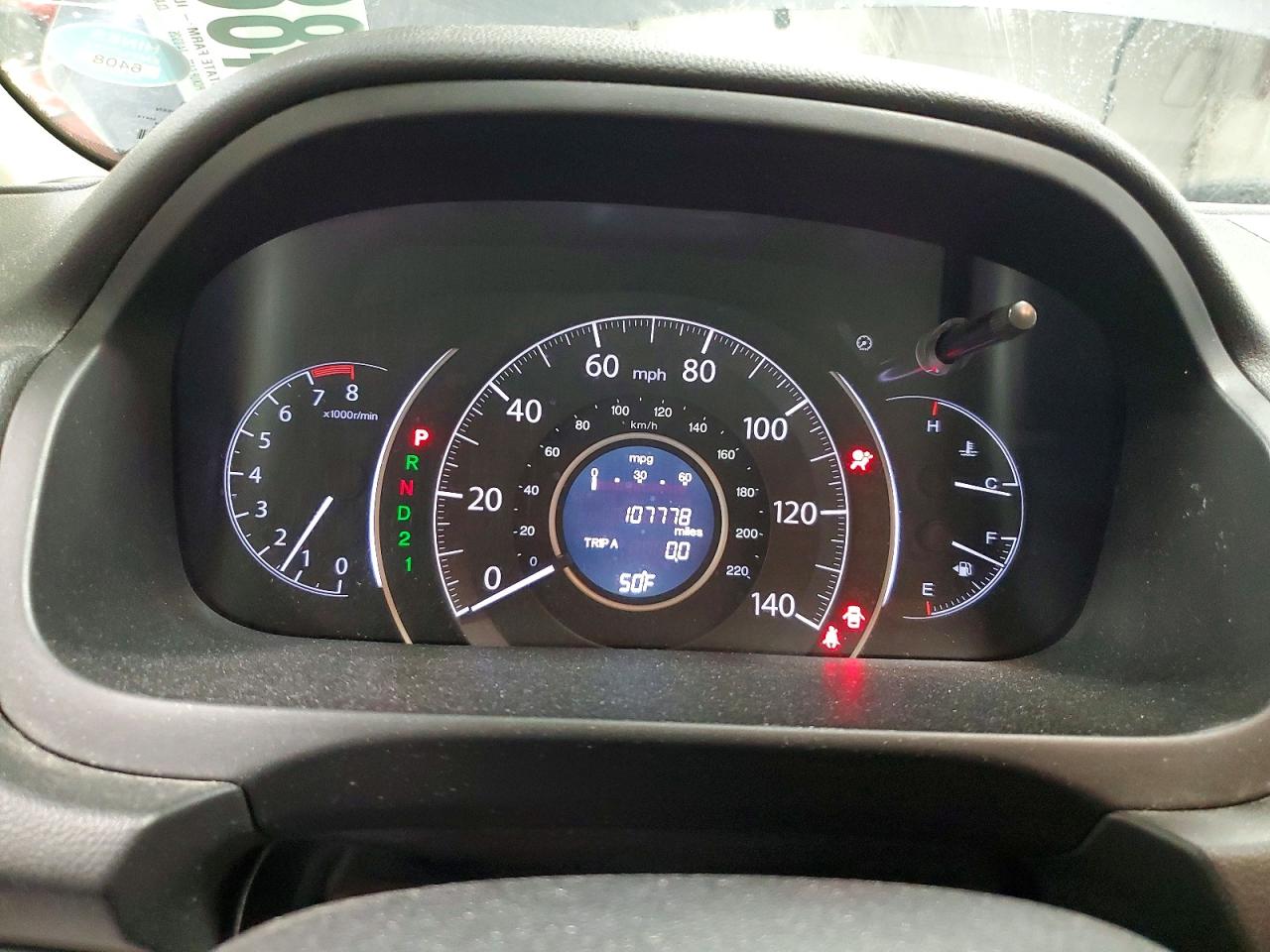 2013 Honda Cr-v Lx Gray vin: 2HKRM4H31DH616137
