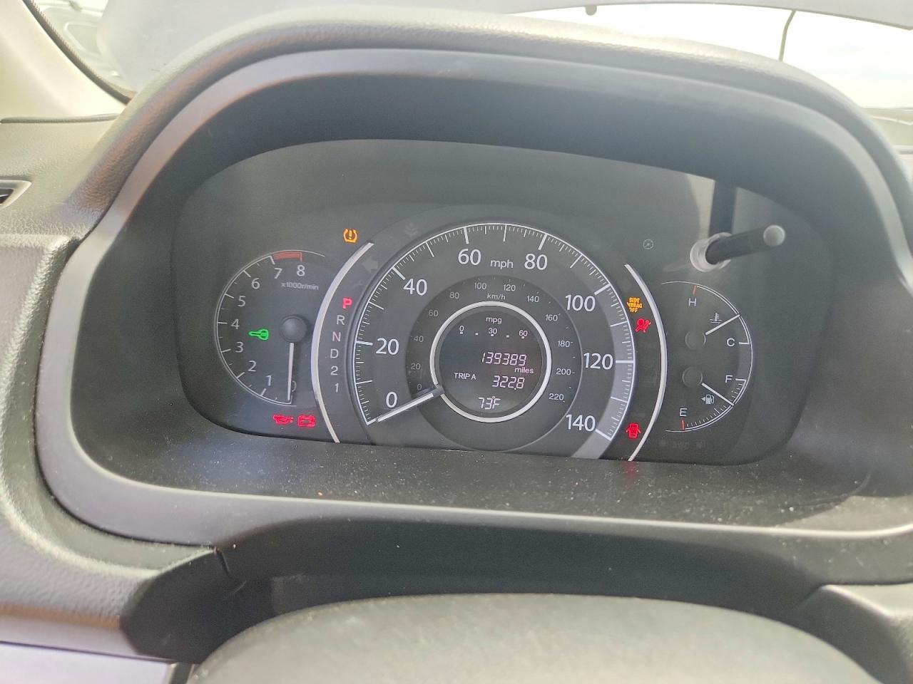 2013 Honda Cr-v Lx Blue vin: 2HKRM4H31DH625825