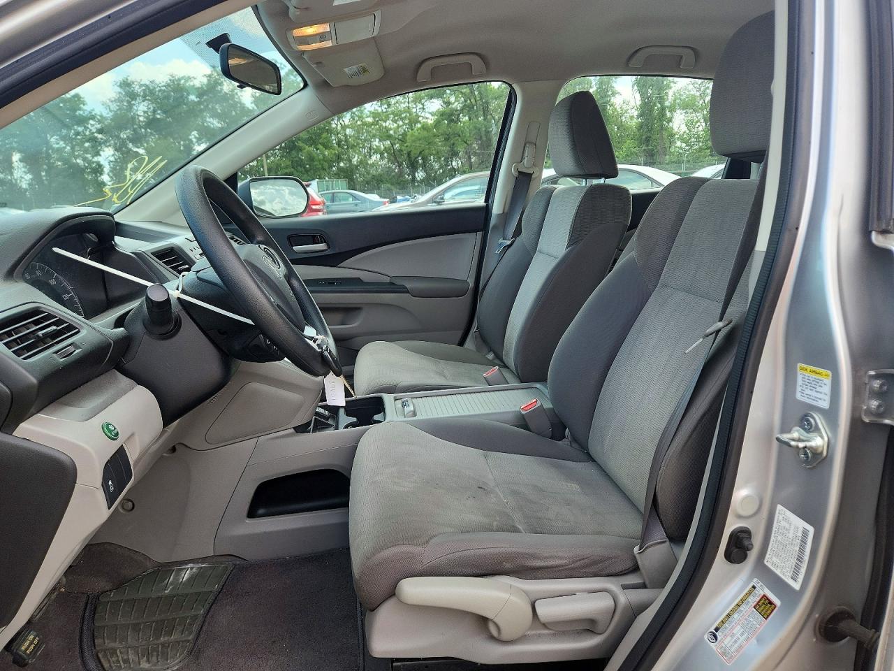2013 Honda Cr-v Lx Silver vin: 2HKRM4H31DH645296