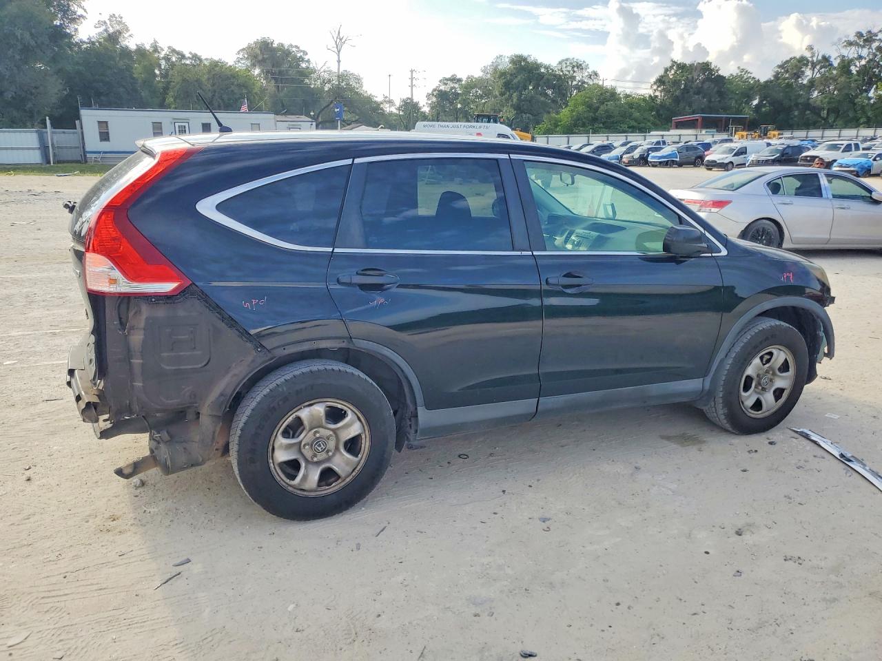 2013 Honda Cr-v Lx Черный vin: 2HKRM4H31DH647243