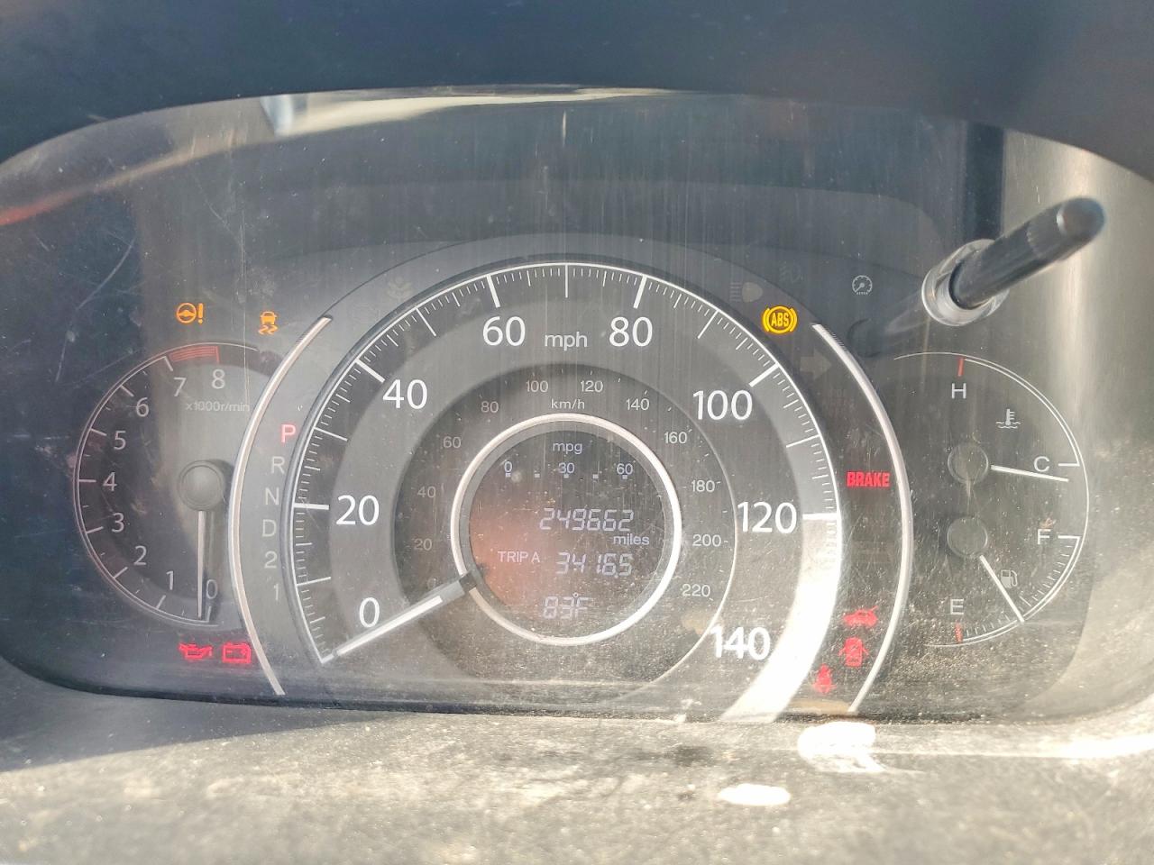 2013 Honda Cr-v Lx Черный vin: 2HKRM4H31DH647243