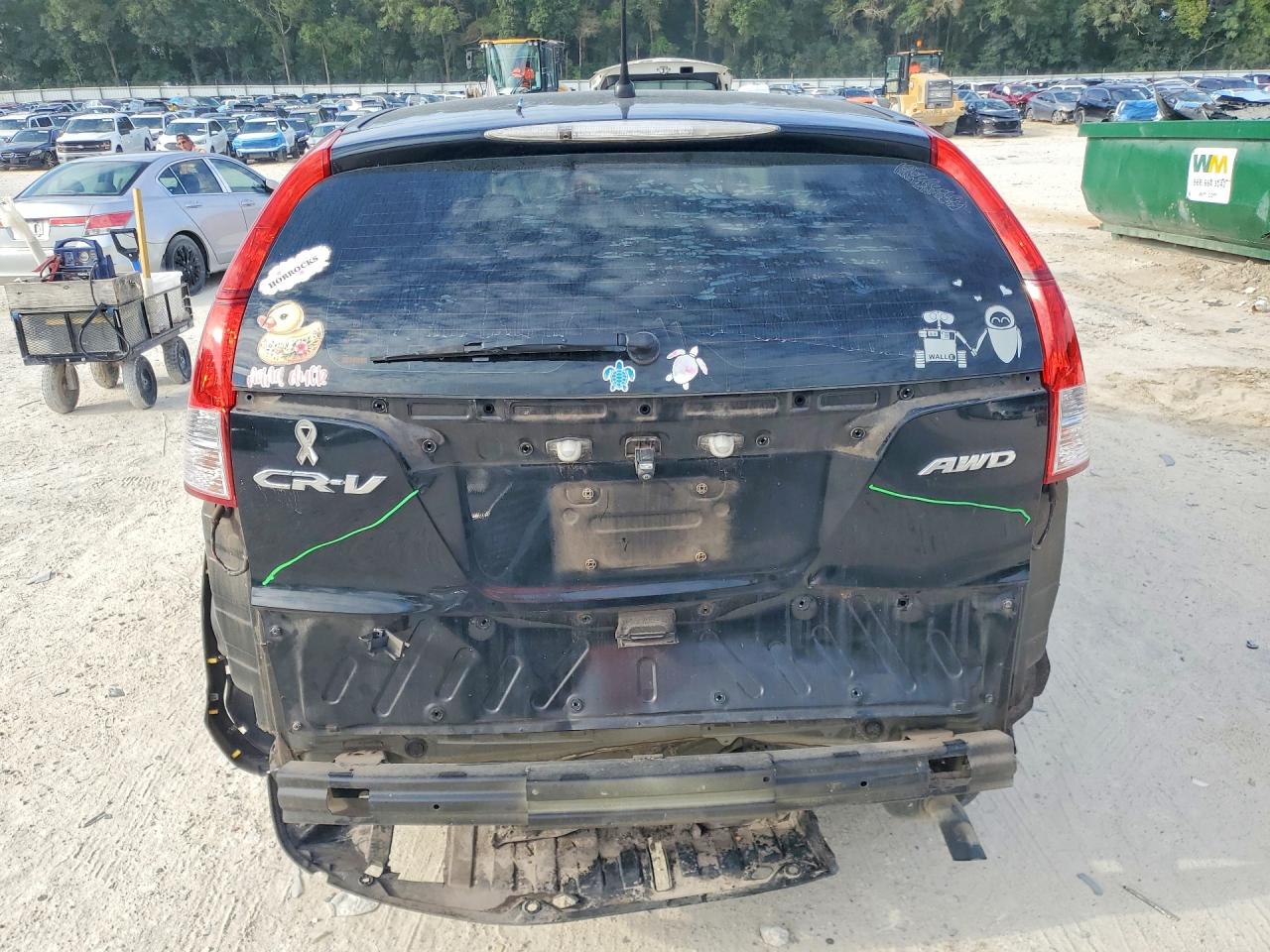 2013 Honda Cr-v Lx Черный vin: 2HKRM4H31DH647243