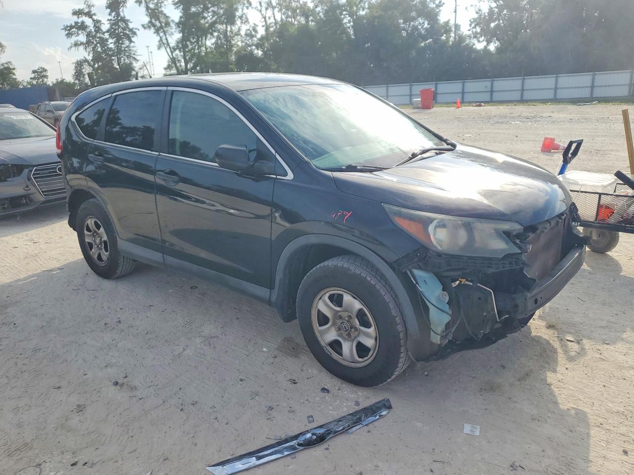 2013 Honda Cr-v Lx Черный vin: 2HKRM4H31DH647243
