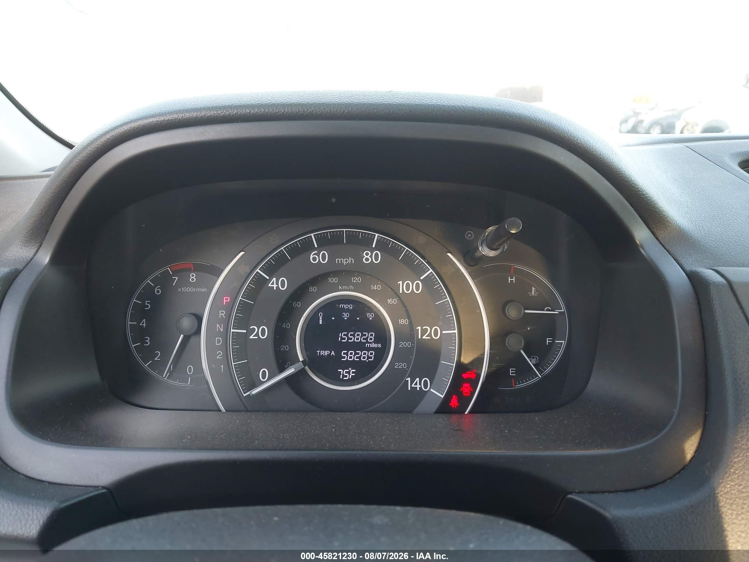 2013 Honda Cr-v Lx Black vin: 2HKRM4H31DH652006