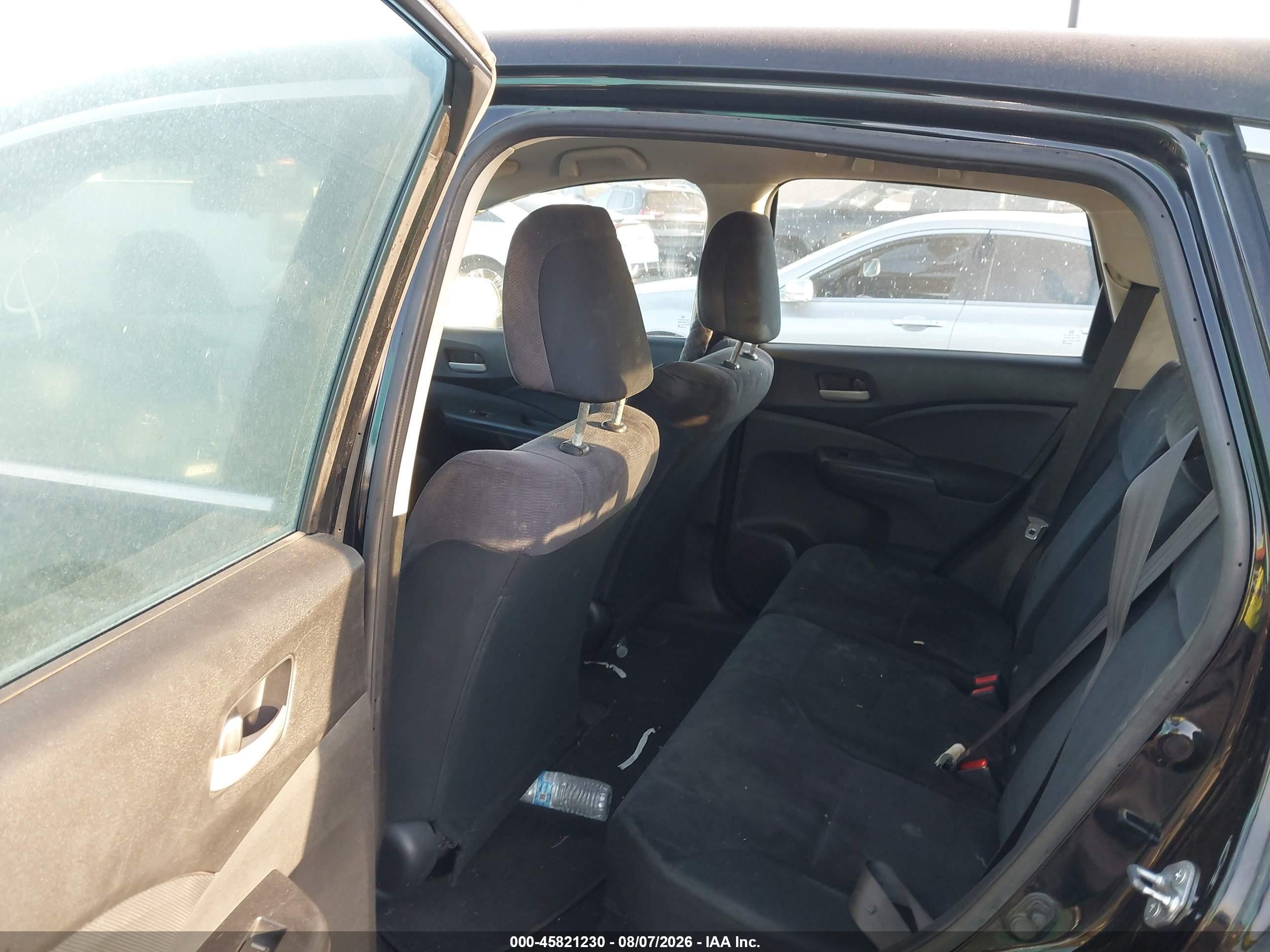 2013 Honda Cr-v Lx Black vin: 2HKRM4H31DH652006