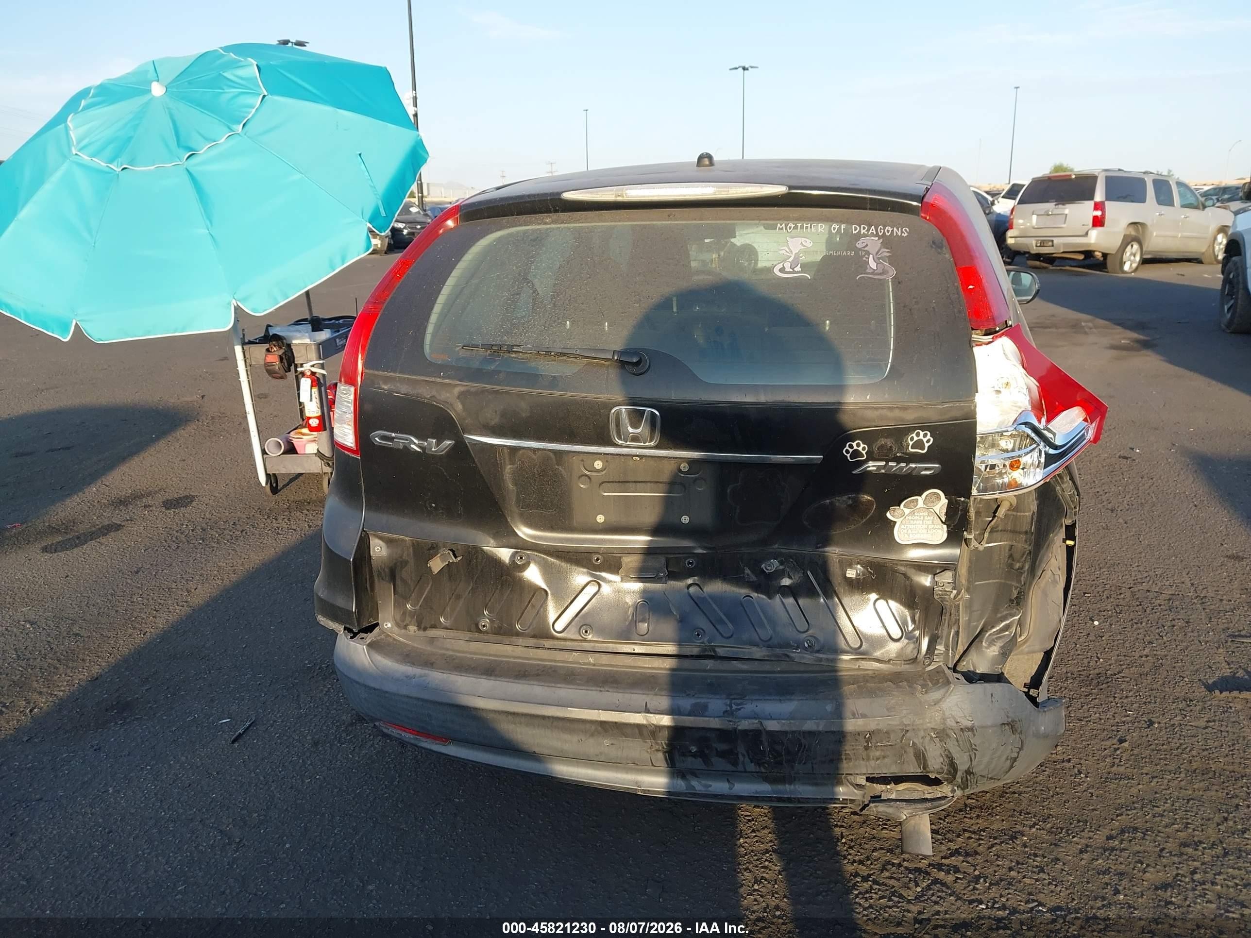 2013 Honda Cr-v Lx Black vin: 2HKRM4H31DH652006