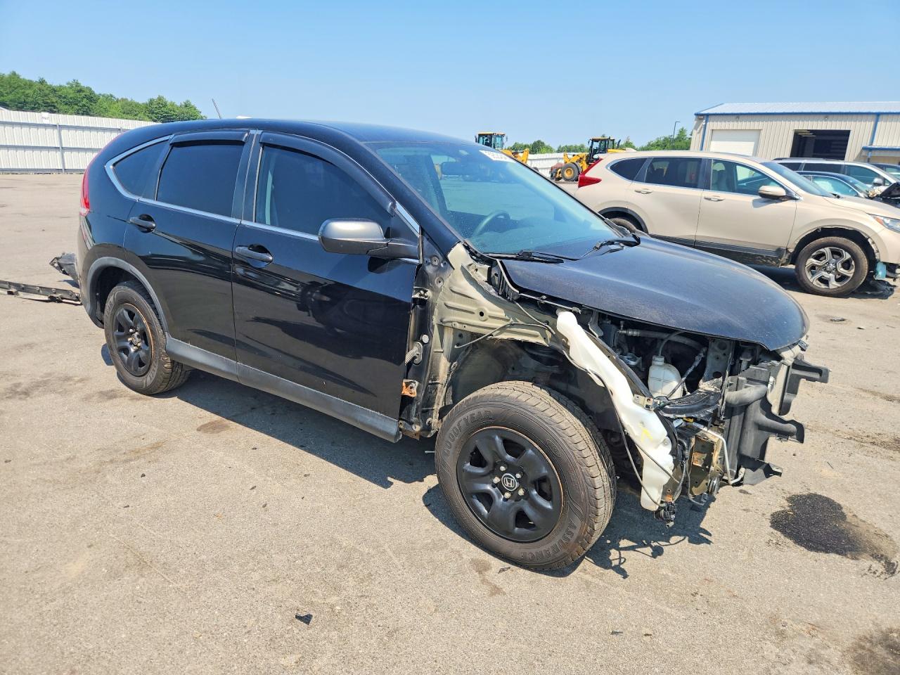 2013 Honda Cr-v Lx Black vin: 2HKRM4H31DH656170