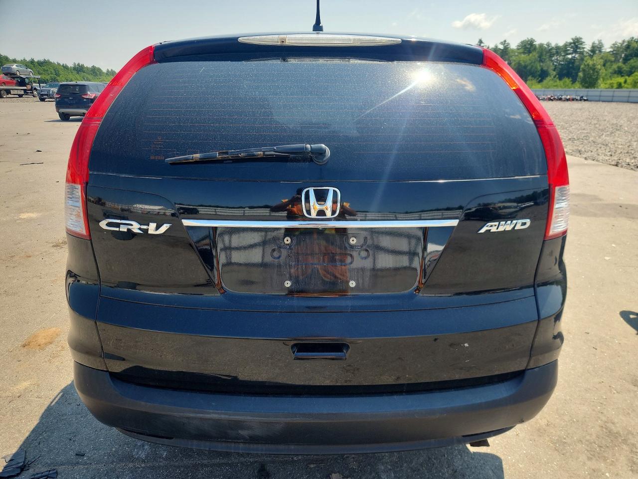 2013 Honda Cr-v Lx Black vin: 2HKRM4H31DH656170