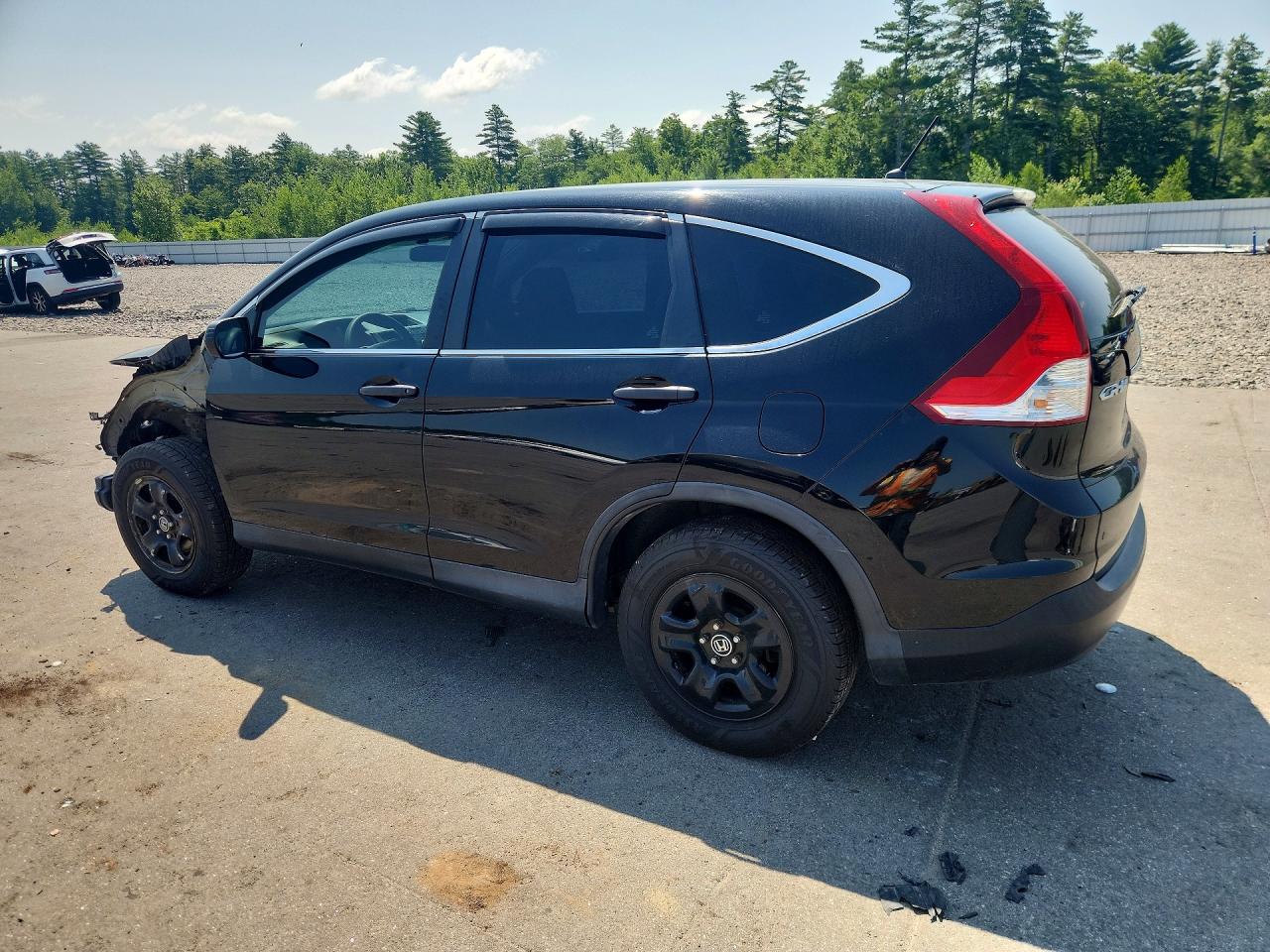 2013 Honda Cr-v Lx Black vin: 2HKRM4H31DH656170