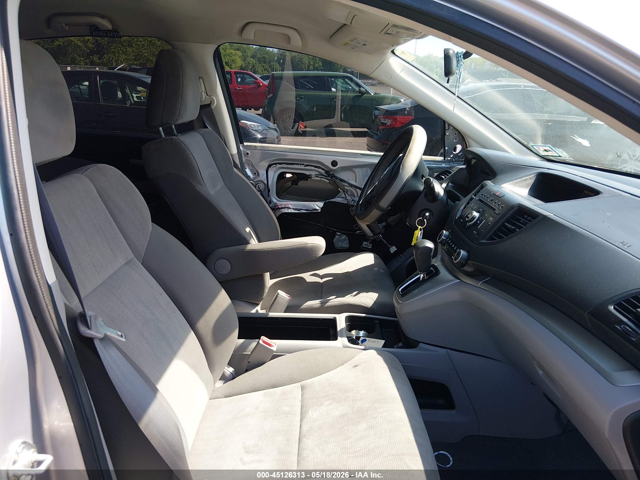 2013 Honda Cr-v Lx Silver vin: 2HKRM4H31DH666407
