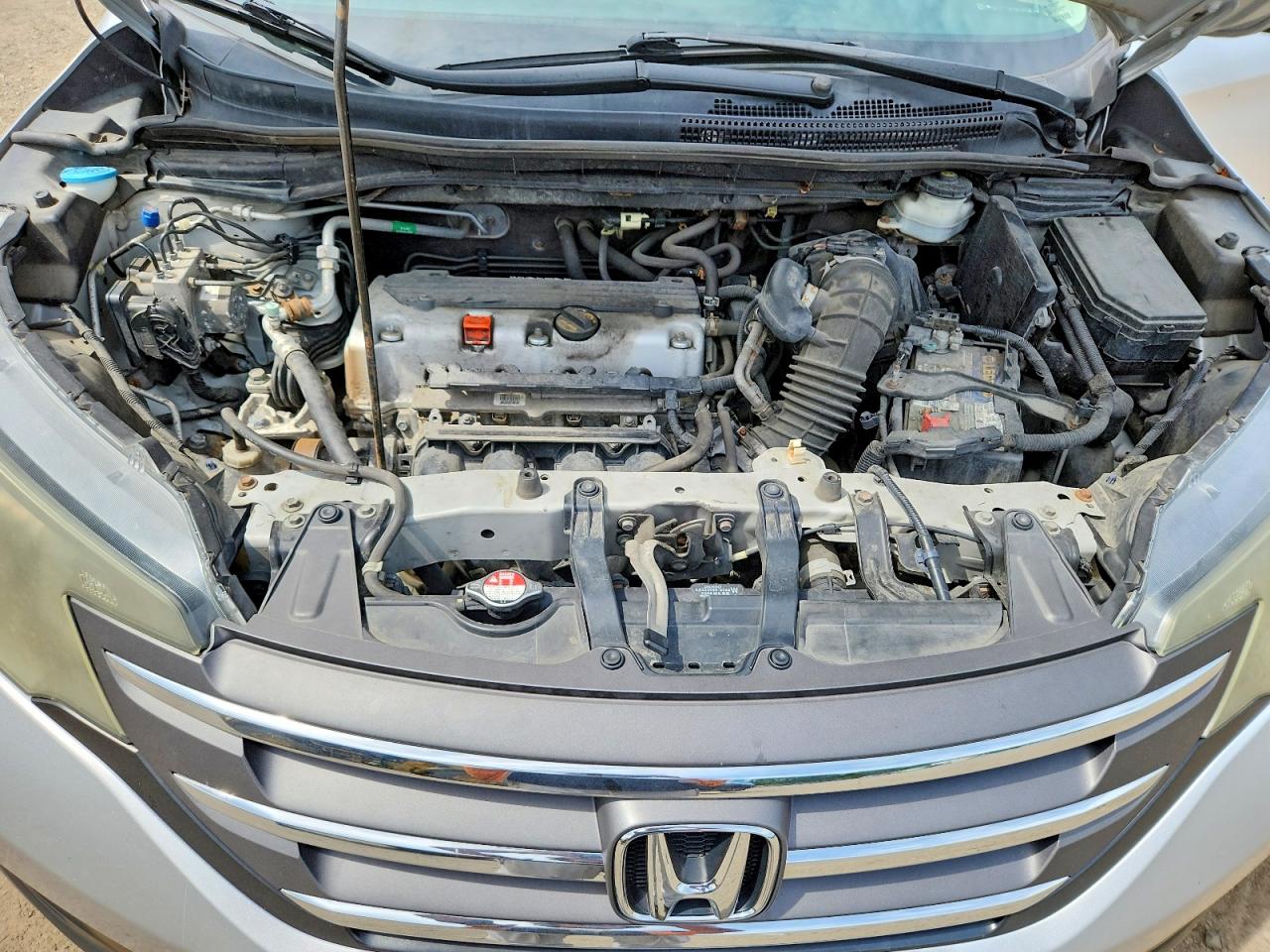 2014 Honda Cr-v Lx Silver vin: 2HKRM4H31EH601641