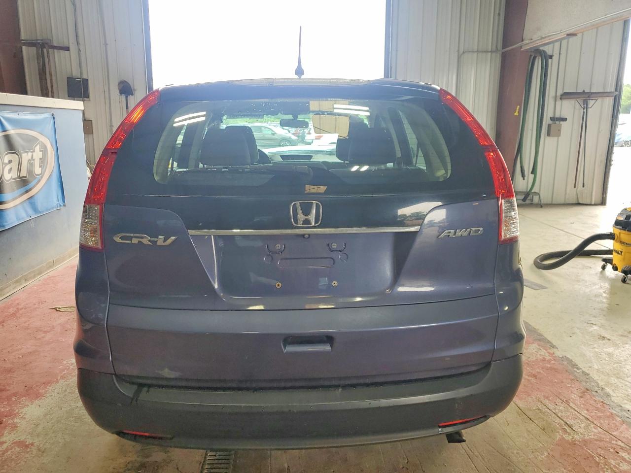 2014 Honda Cr-v Lx Blue vin: 2HKRM4H31EH602627