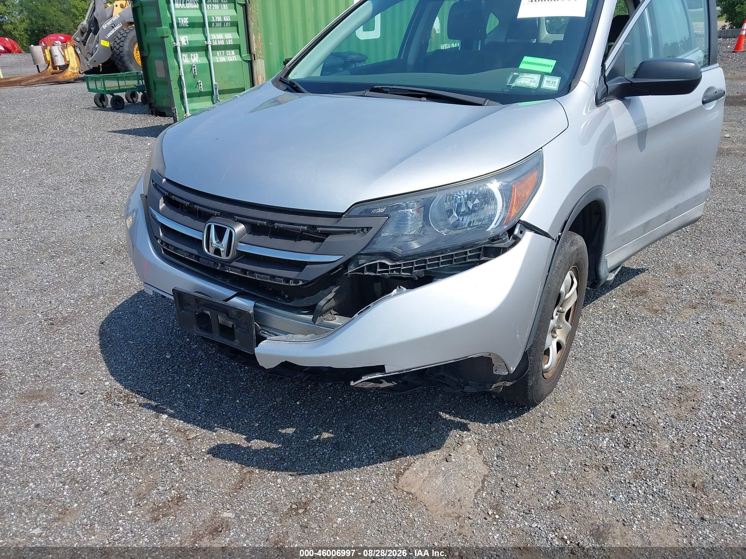 2014 Honda Cr-v Lx Silver vin: 2HKRM4H31EH685170