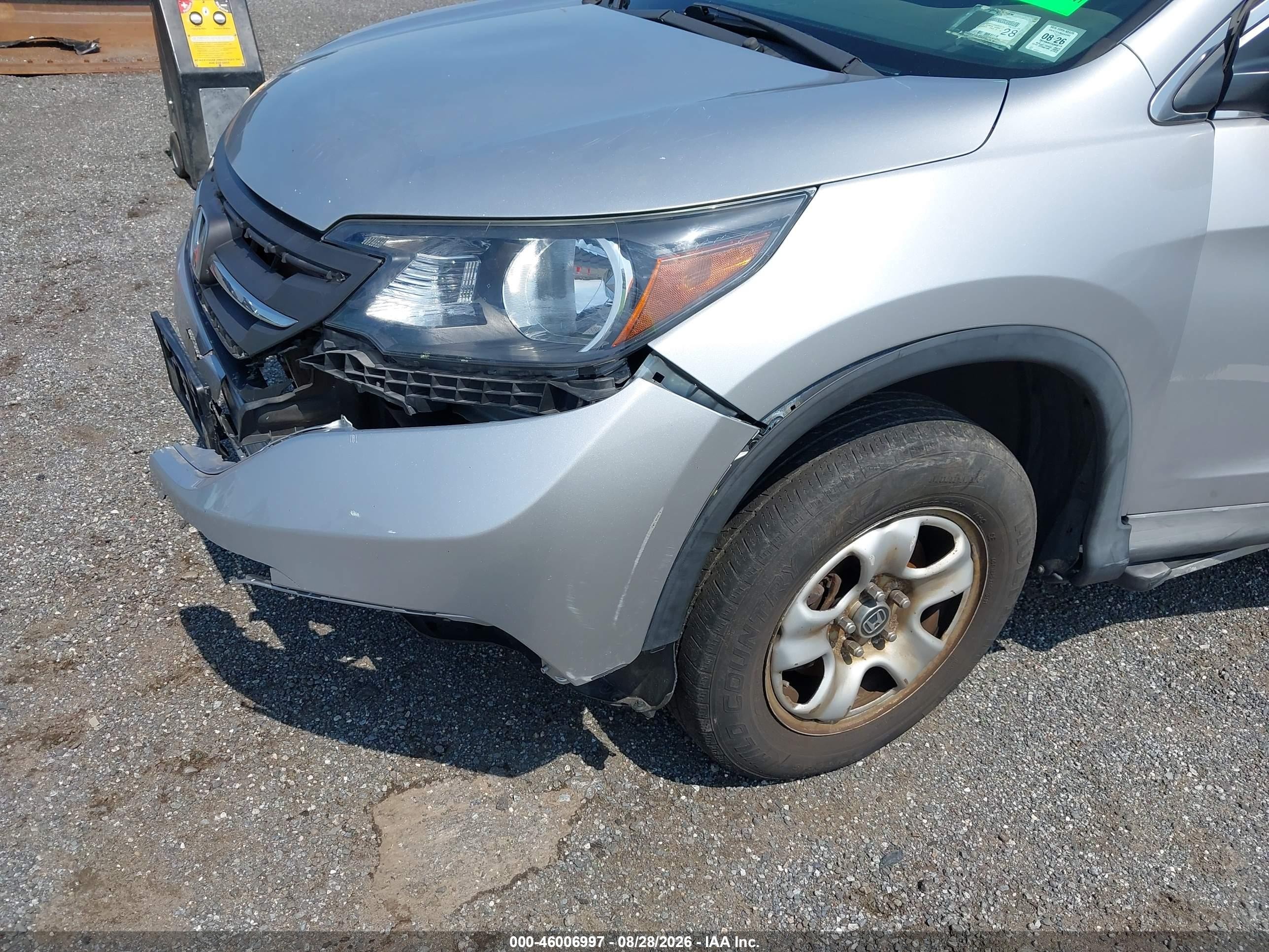 2014 Honda Cr-v Lx Silver vin: 2HKRM4H31EH685170