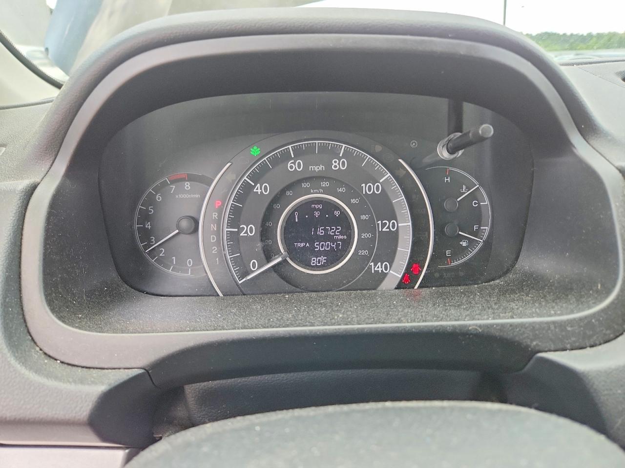 2014 Honda Cr-v Lx Brown vin: 2HKRM4H31EH686769