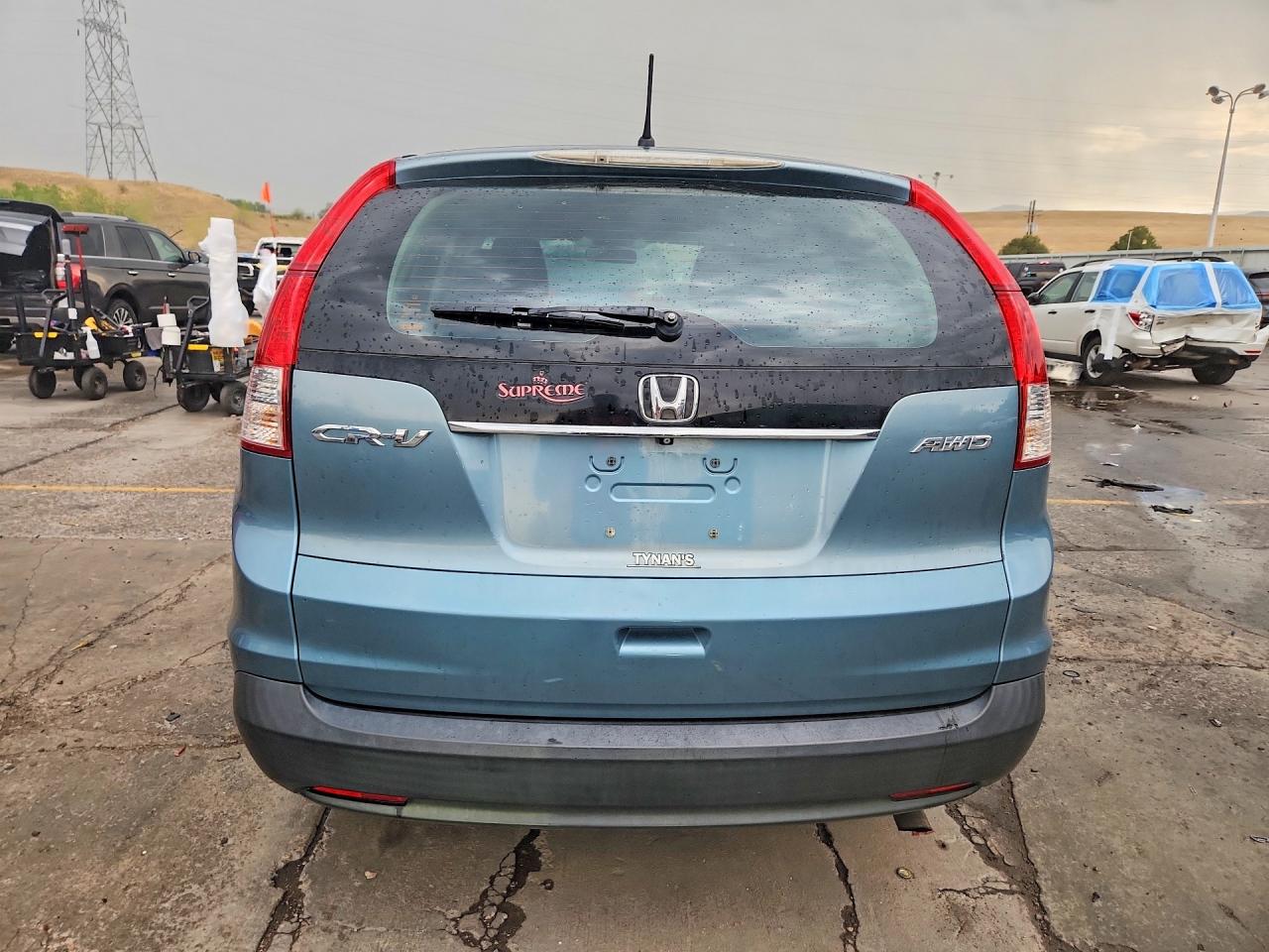 2014 Honda Cr-v Lx Бирюзовый vin: 2HKRM4H31EH719009