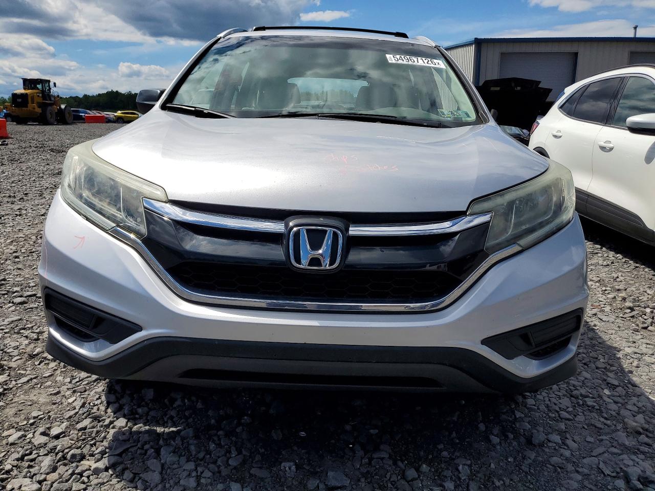2015 Honda Cr-v Lx Silver vin: 2HKRM4H31FH604363