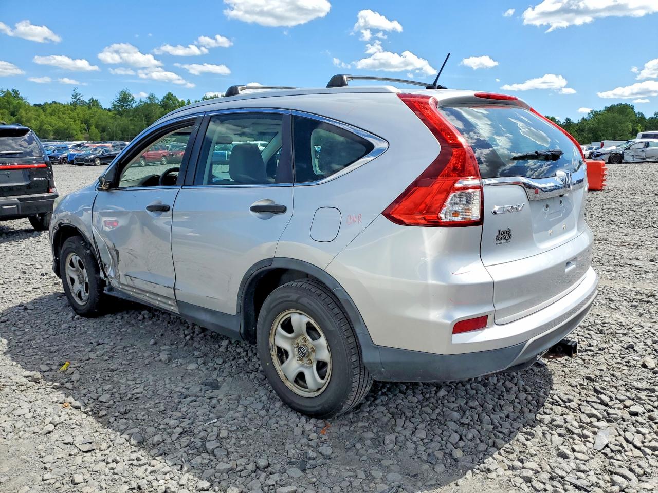 2015 Honda Cr-v Lx Silver vin: 2HKRM4H31FH604363