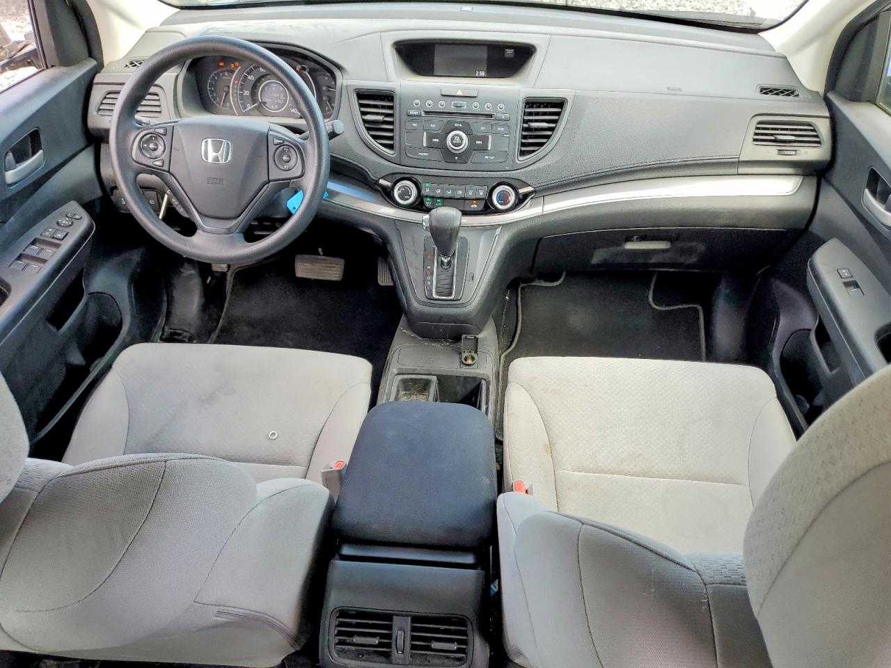 2015 Honda Cr-v Lx Silver vin: 2HKRM4H31FH604363