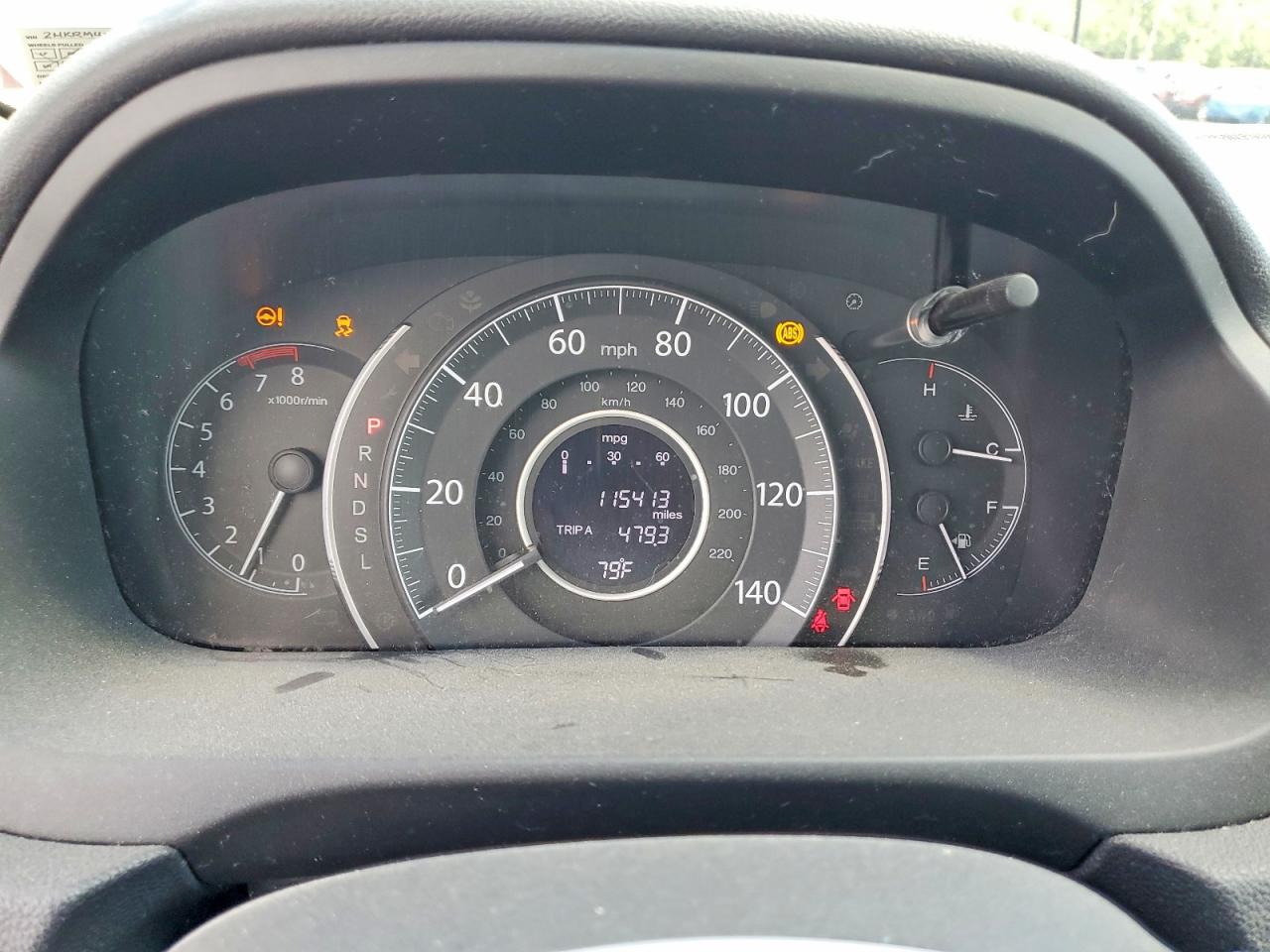 2015 Honda Cr-v Lx Silver vin: 2HKRM4H31FH604363