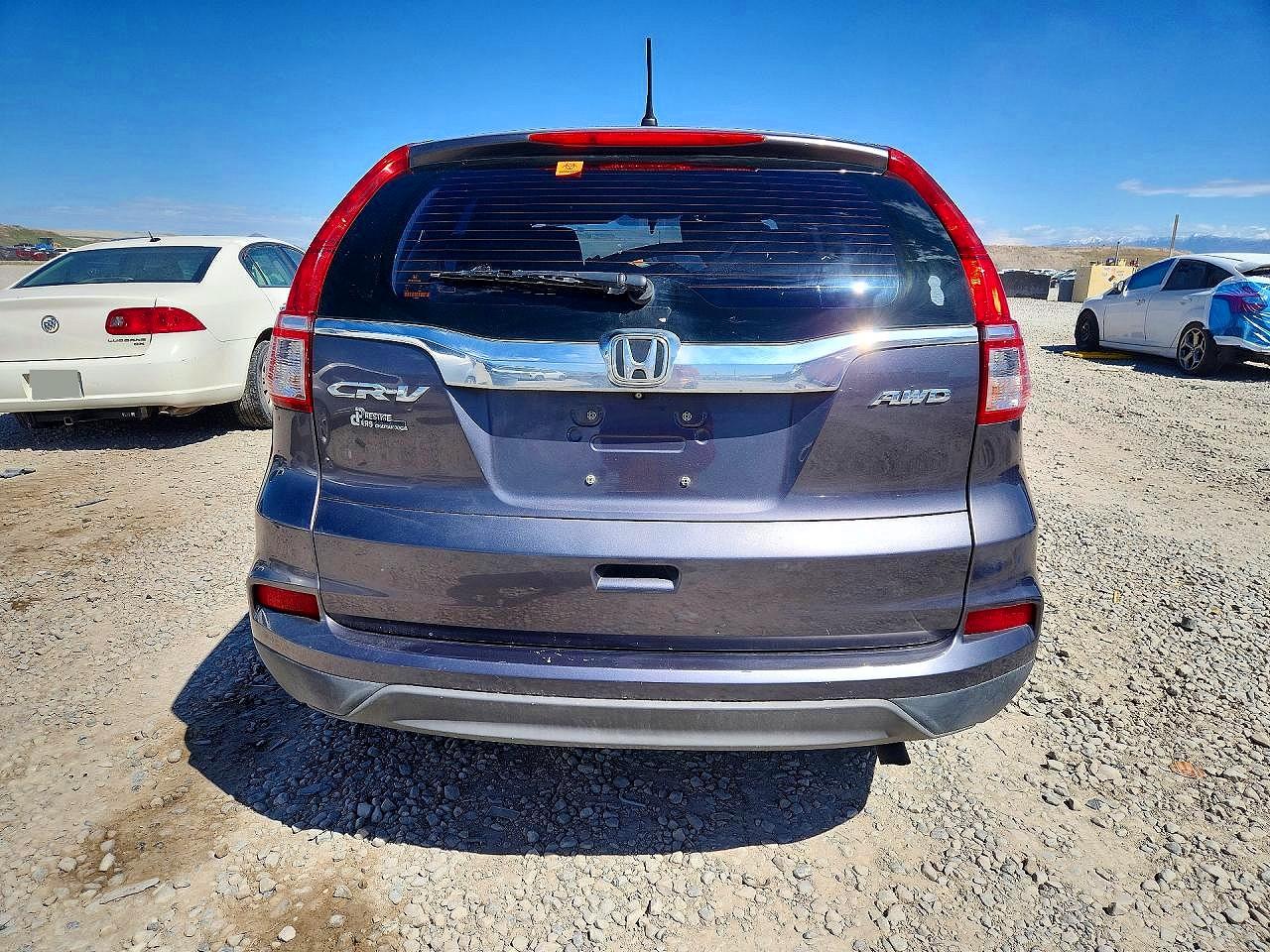 2015 Honda Cr-v Lx Серый vin: 2HKRM4H31FH637461