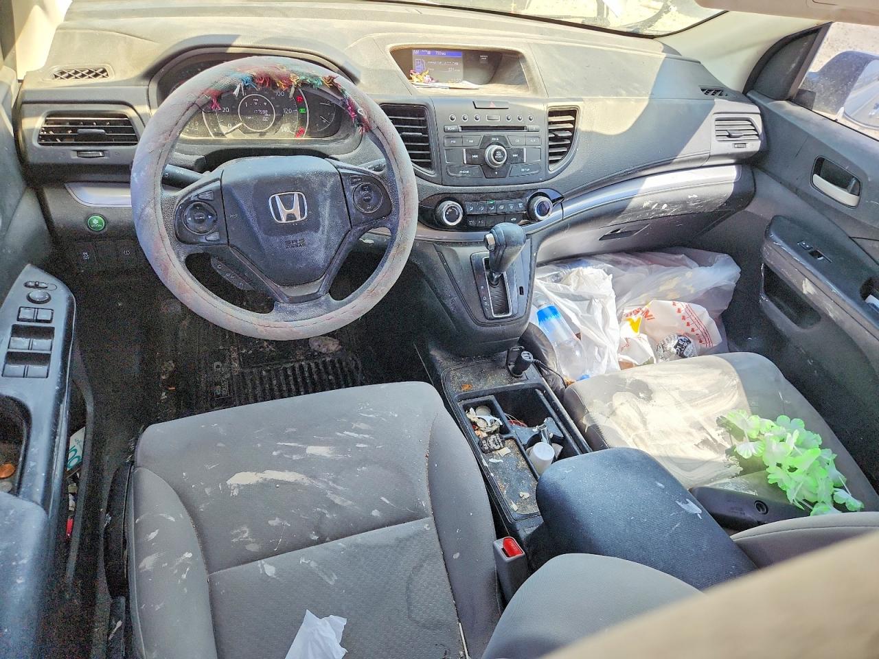 2015 Honda Cr-v Lx Серый vin: 2HKRM4H31FH637461