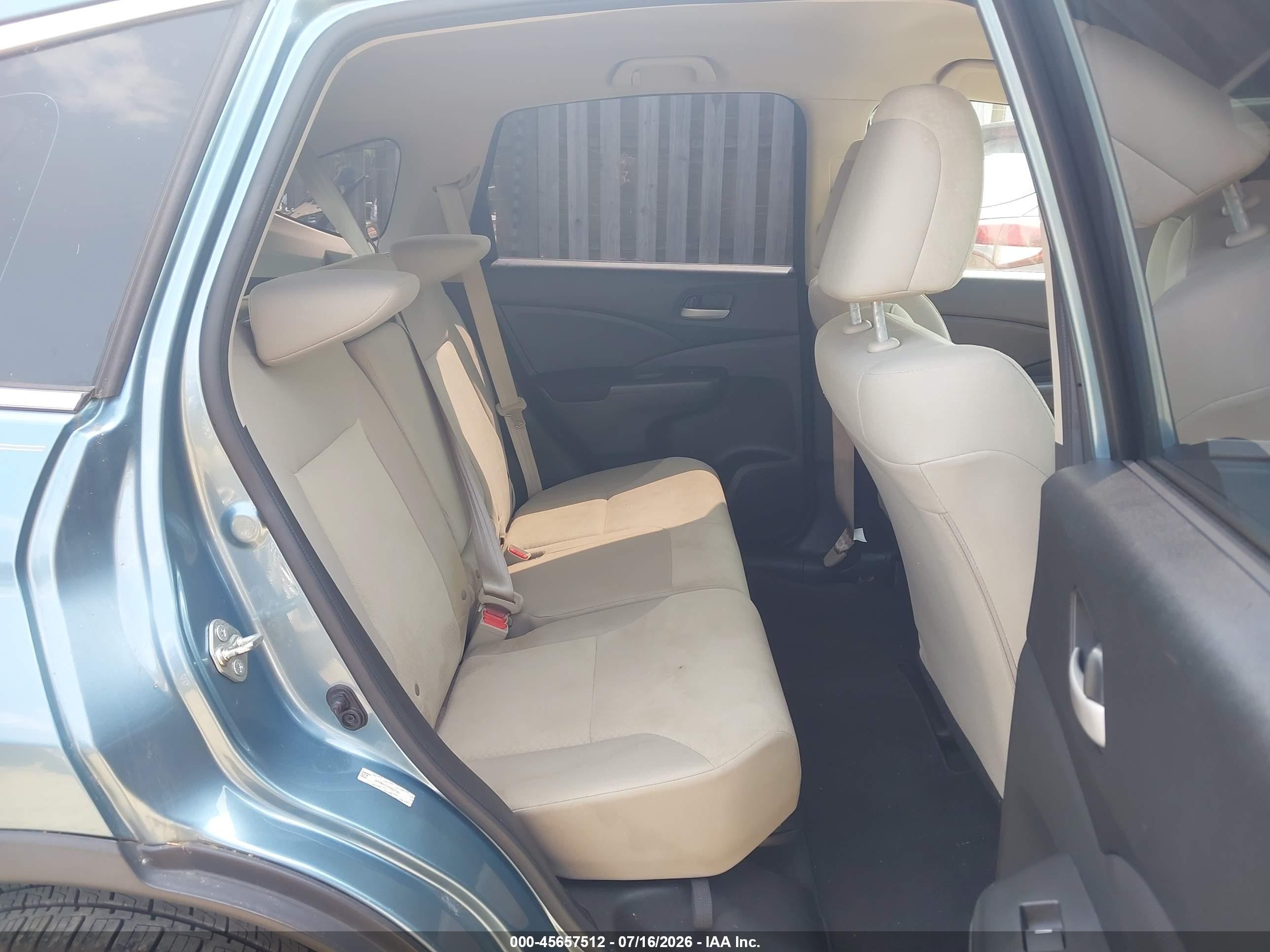 2015 Honda Cr-v Lx Light Blue vin: 2HKRM4H31FH680746