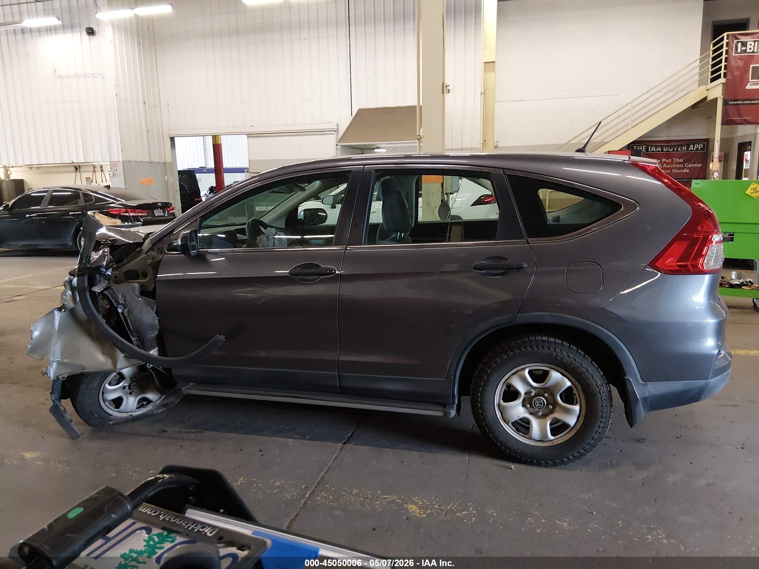 2015 Honda Cr-v Lx Серый vin: 2HKRM4H31FH691438