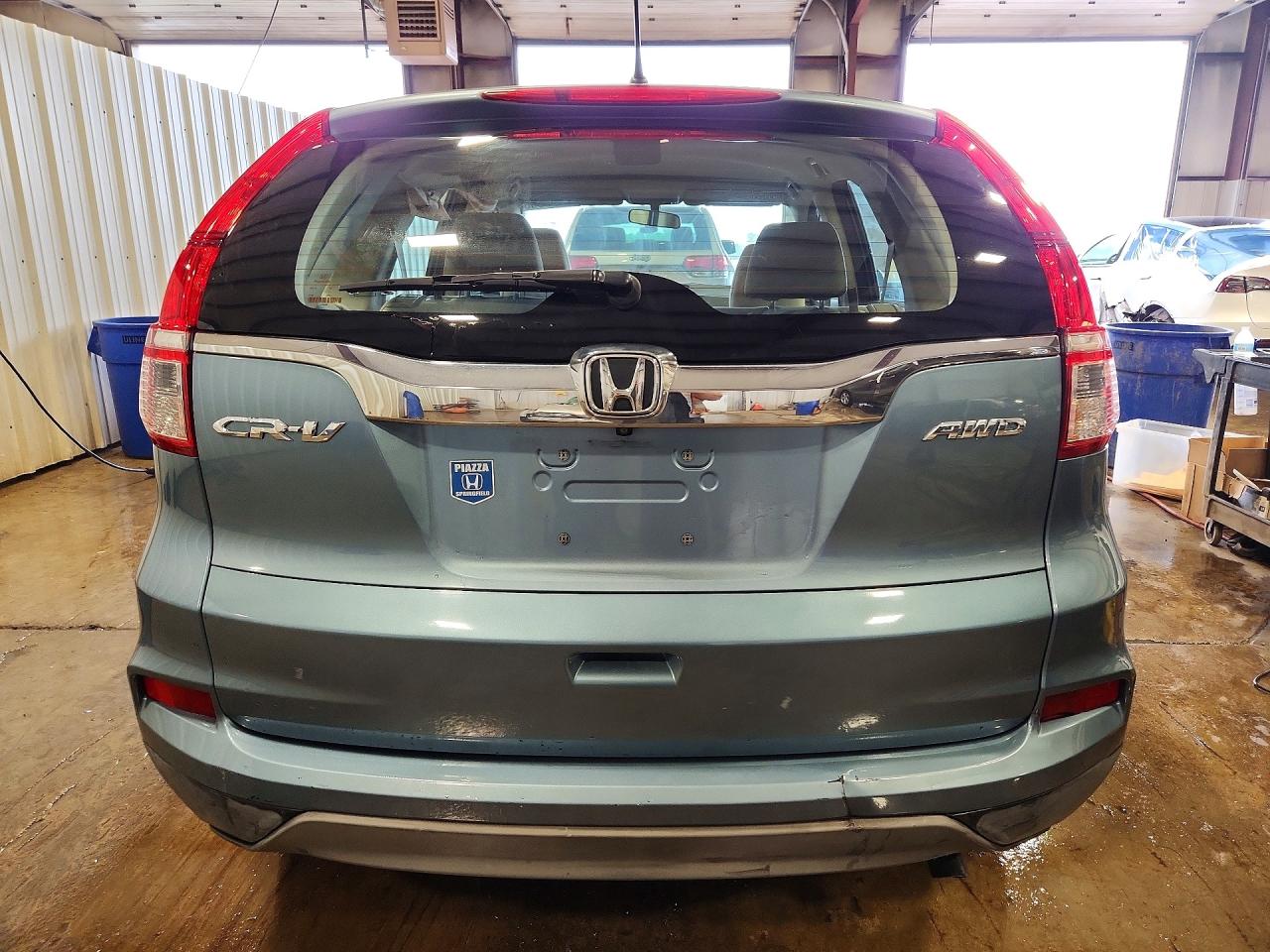 2015 Honda Cr-v Lx Blue vin: 2HKRM4H31FH702020