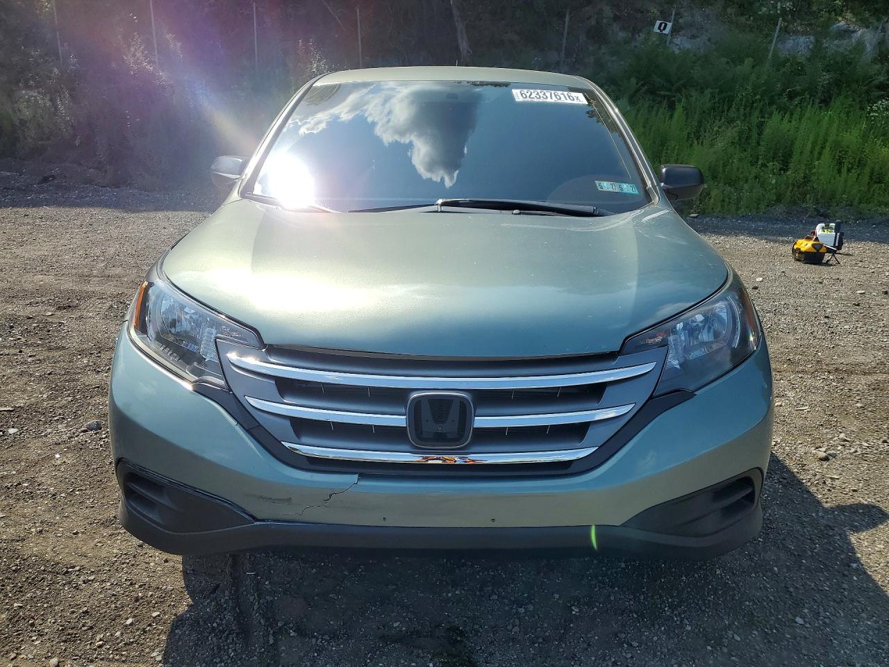 2012 Honda Cr-v Lx Зеленый vin: 2HKRM4H32CH622091