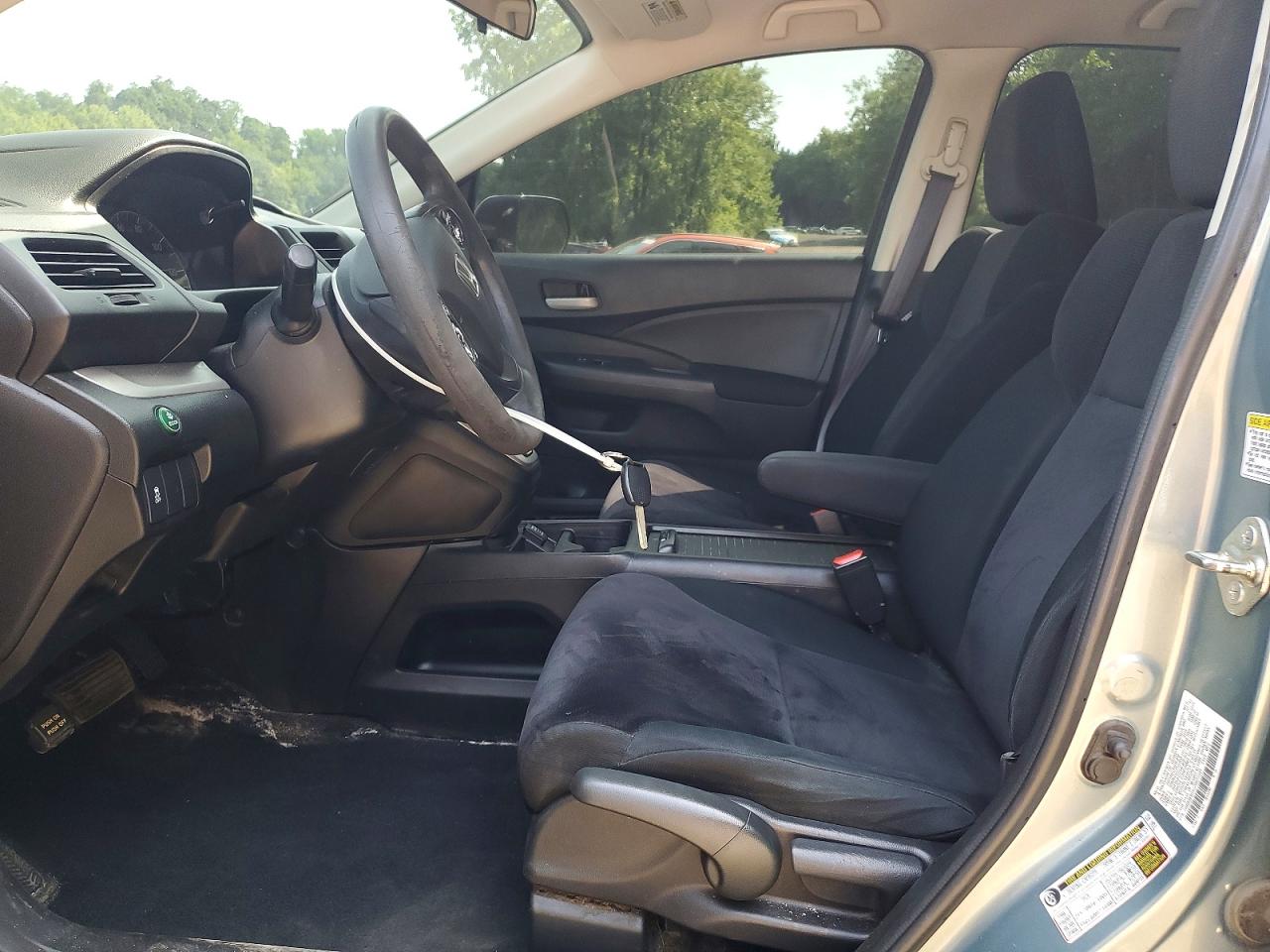 2012 Honda Cr-v Lx Зеленый vin: 2HKRM4H32CH622091