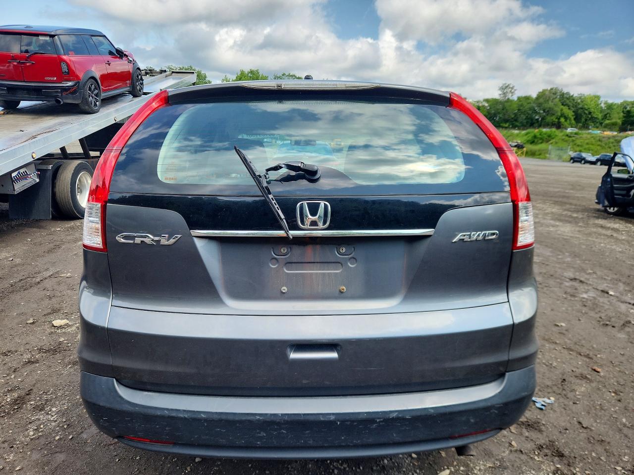 2013 Honda Cr-v Lx Gray vin: 2HKRM4H32DH605843