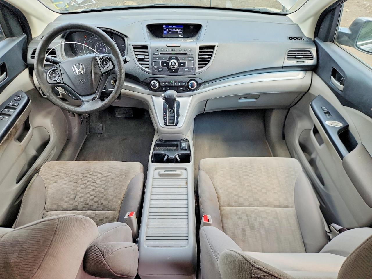2013 Honda Cr-v Lx Gray vin: 2HKRM4H32DH605843