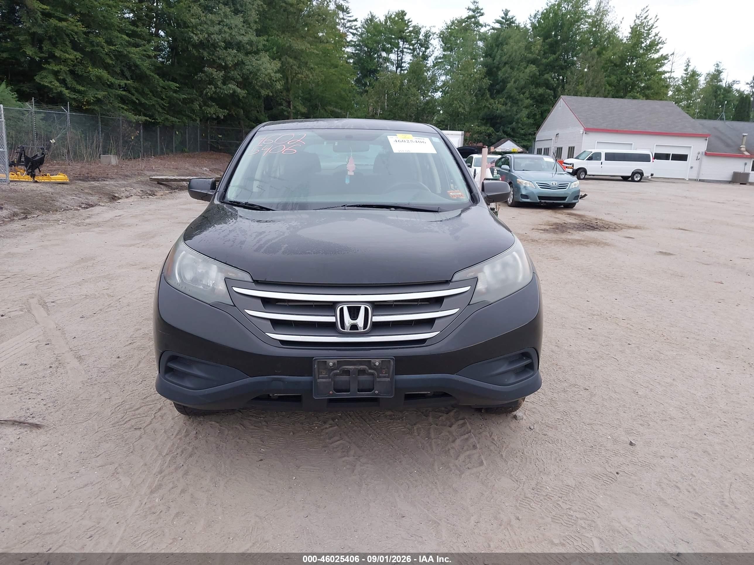 2013 Honda Cr-v Lx Black vin: 2HKRM4H32DH607267