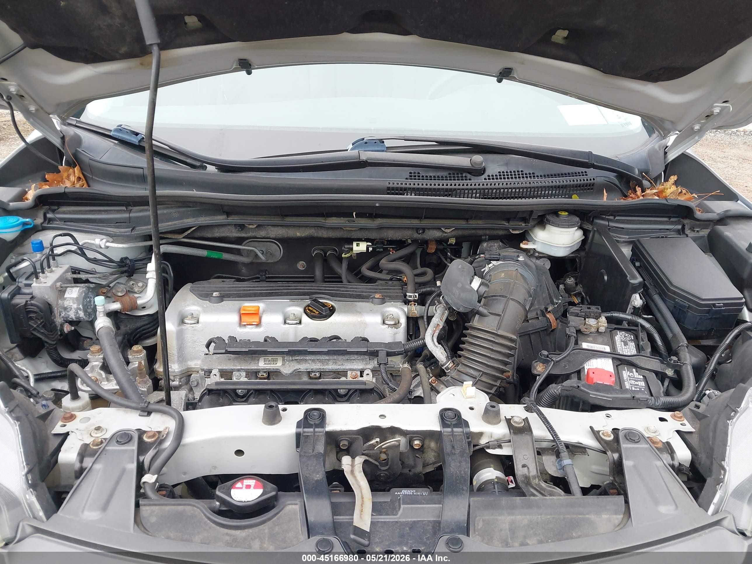 2013 Honda Cr-v Lx Silver vin: 2HKRM4H32DH630693