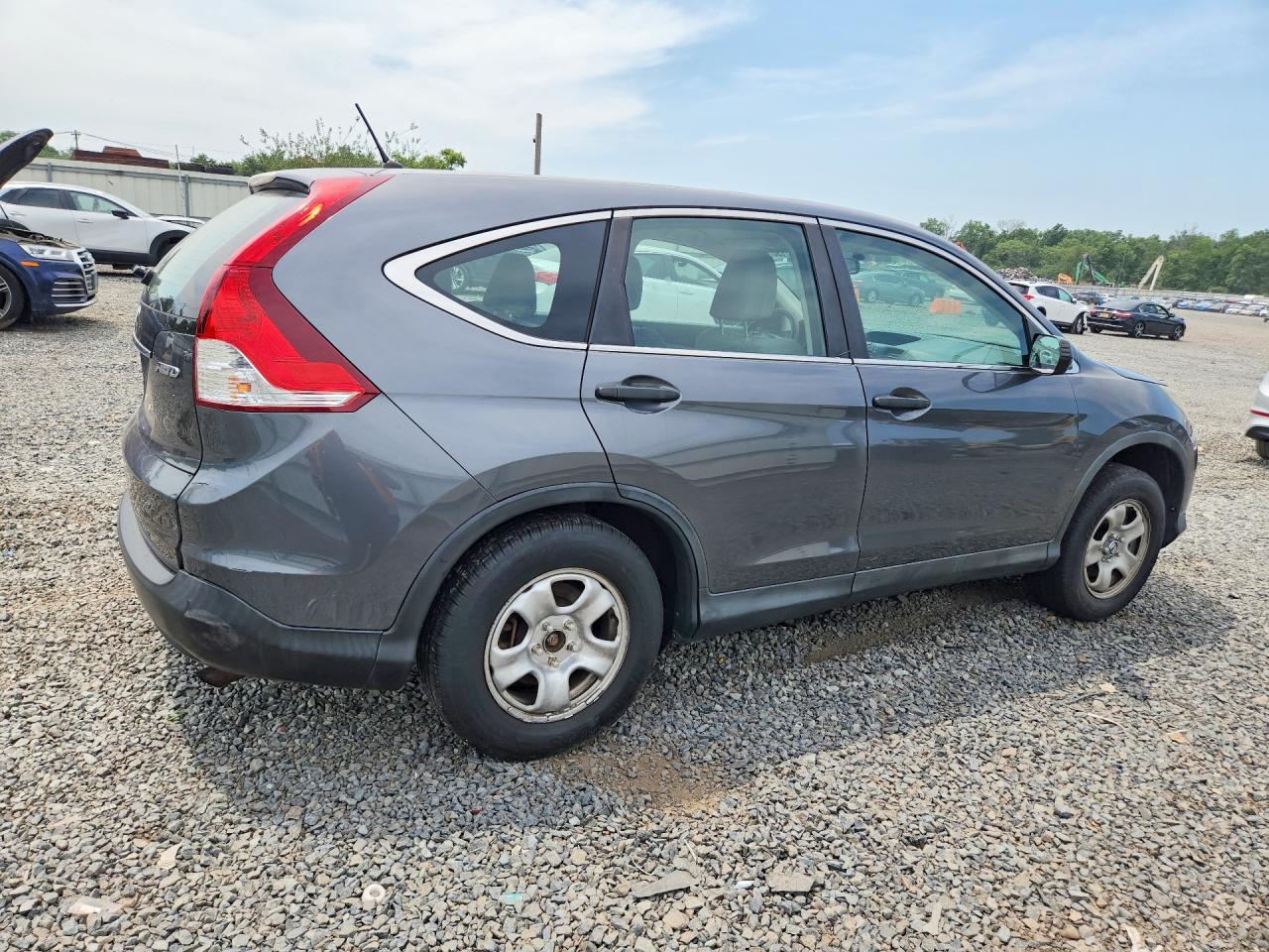 2013 Honda Cr-v Lx Charcoal vin: 2HKRM4H32DH638535