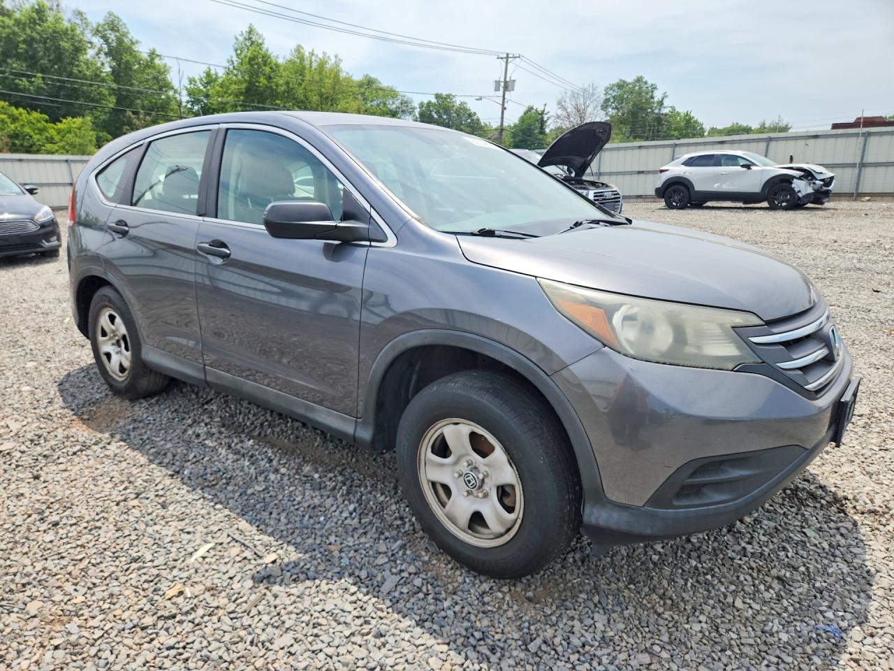2013 Honda Cr-v Lx Charcoal vin: 2HKRM4H32DH638535